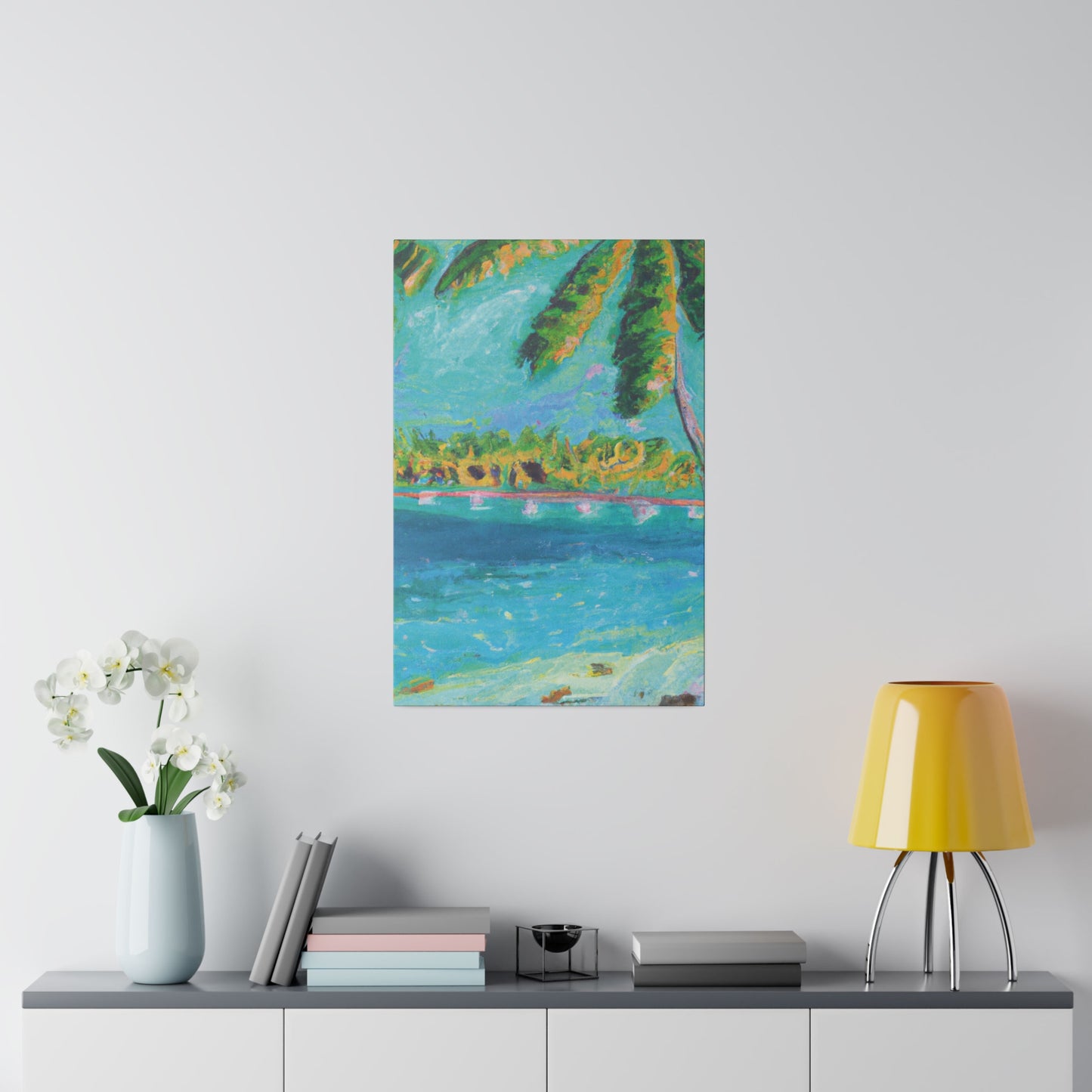 4831J - Bahamas Ocean Painting Print | Bahamas | Ocean | Beach | Poster | Home Decor | Wall Art | Canvas