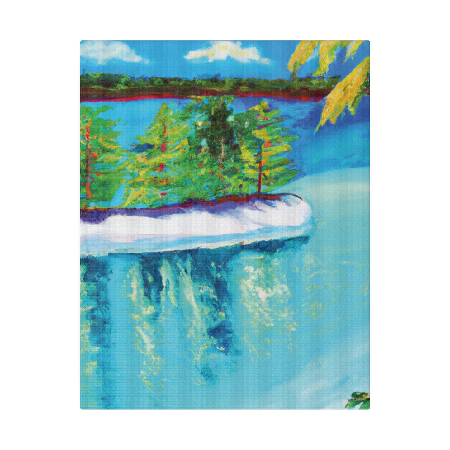 7186C - Bahamas Ocean Painting Print | Bahamas | Ocean | Beach | Poster | Home Decor | Wall Art | Canvas