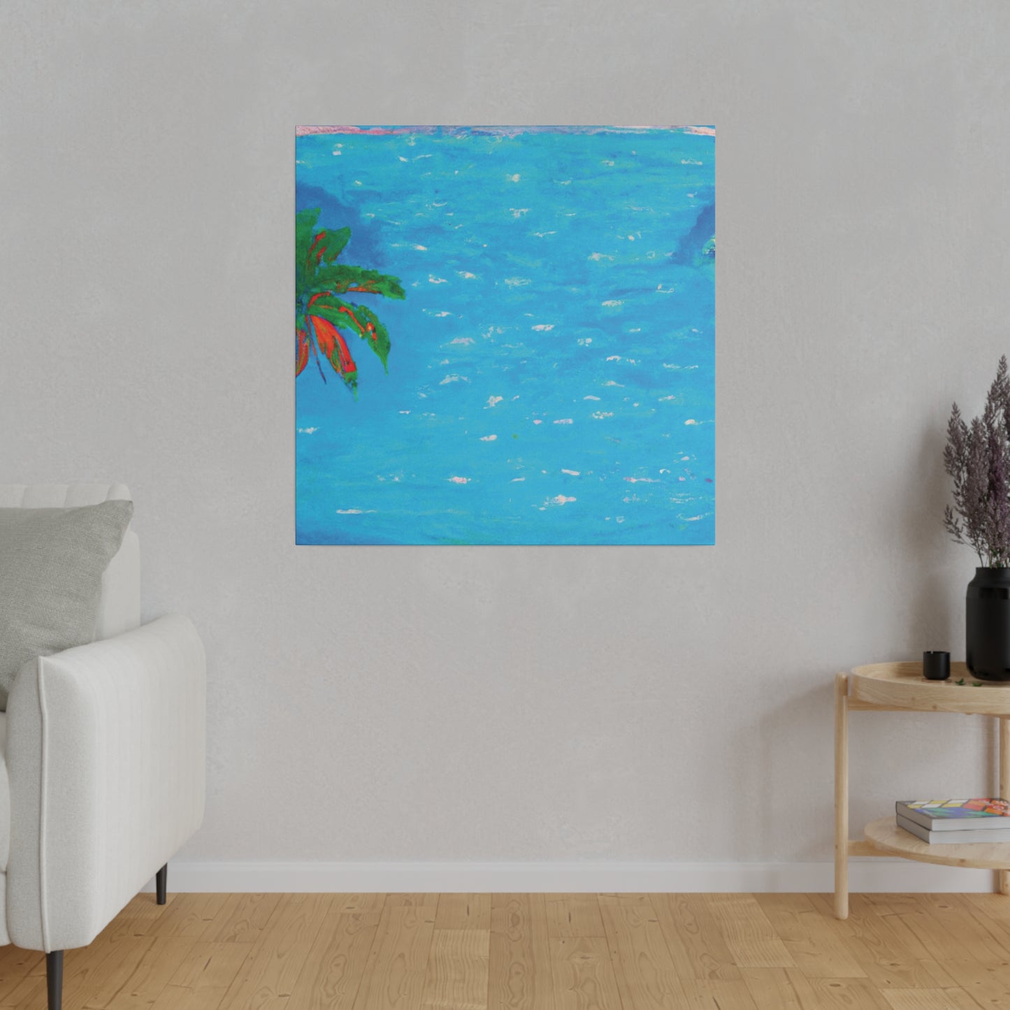 5286G - Bahamas Ocean Painting Print | Bahamas | Ocean | Beach | Poster | Home Decor | Wall Art | Canvas