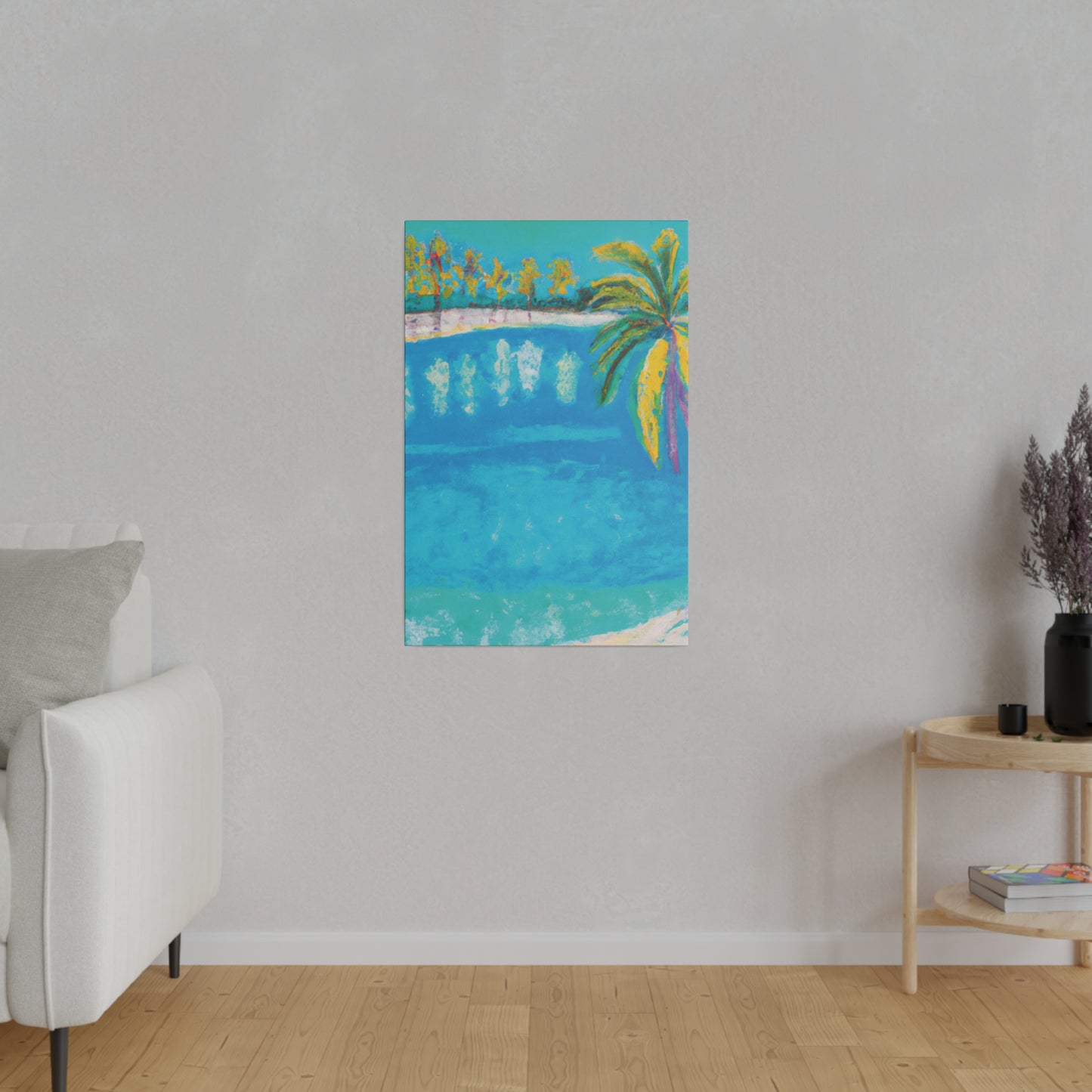 2193F - Bahamas Ocean Painting Print | Bahamas | Ocean | Beach | Poster | Home Decor | Wall Art | Canvas