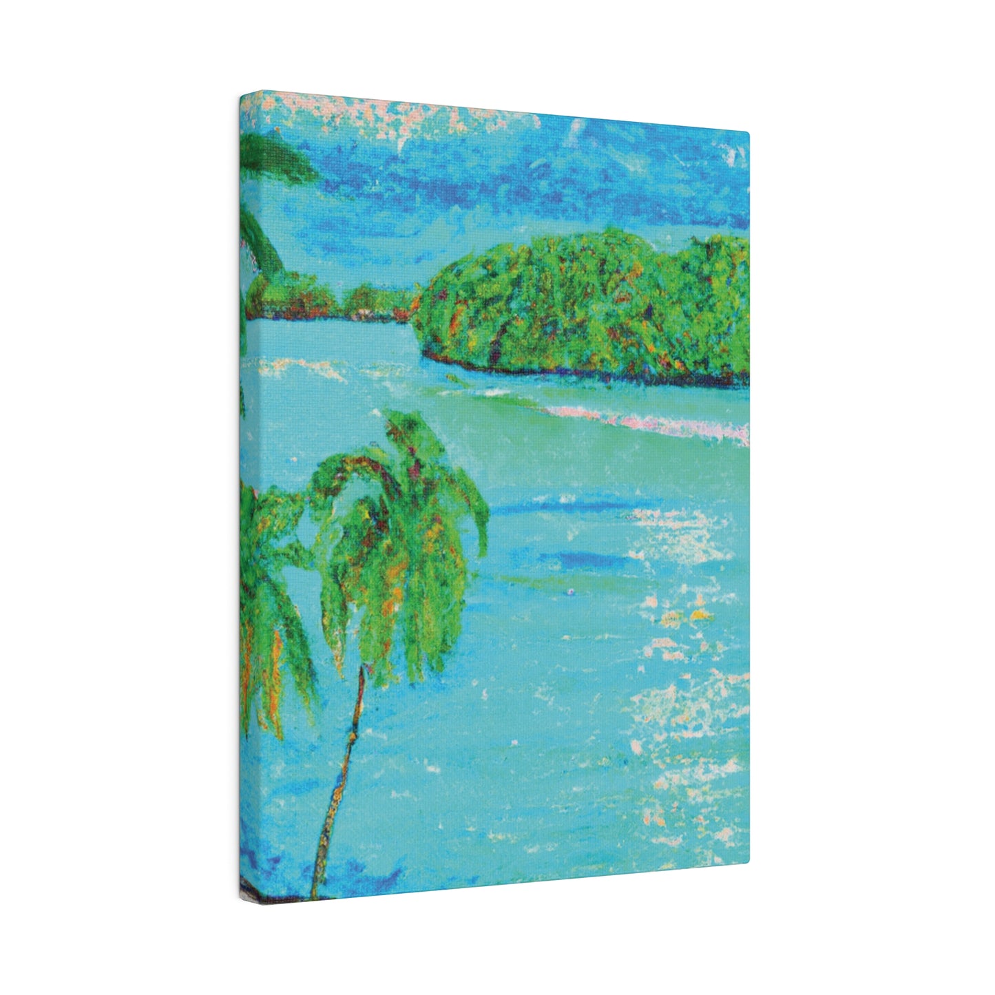 8239F - Bahamas Ocean Painting Print | Bahamas | Ocean | Beach | Poster | Home Decor | Wall Art | Canvas