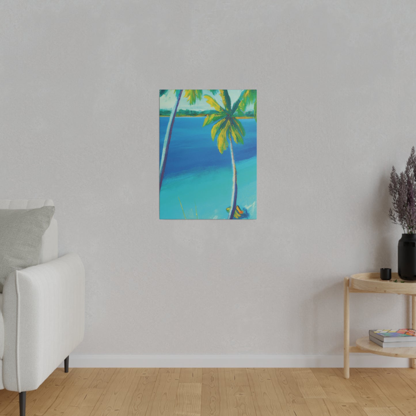 7593L - Bahamas Ocean Painting Print | Bahamas | Ocean | Beach | Poster | Home Decor | Wall Art | Canvas