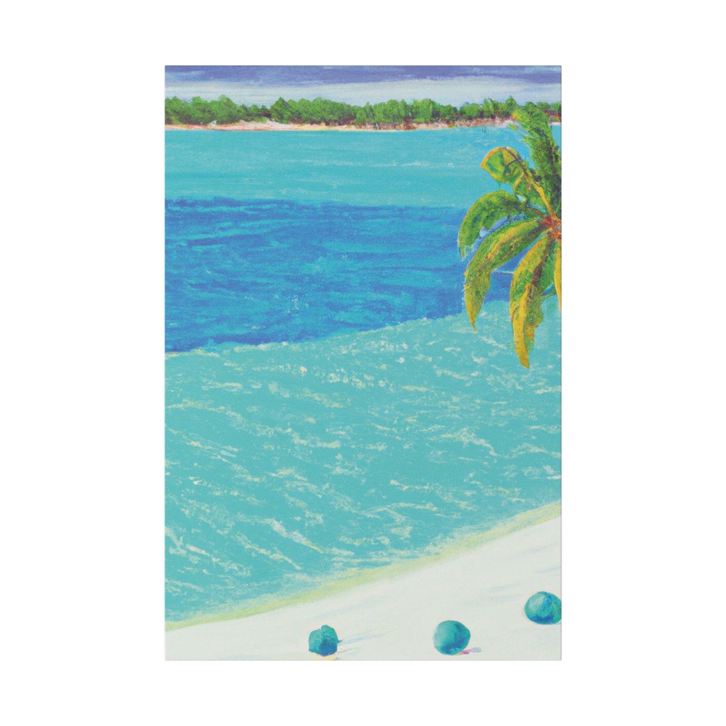 7221H - Bahamas Ocean Painting Print | Bahamas | Ocean | Beach | Poster | Home Decor | Wall Art | Canvas