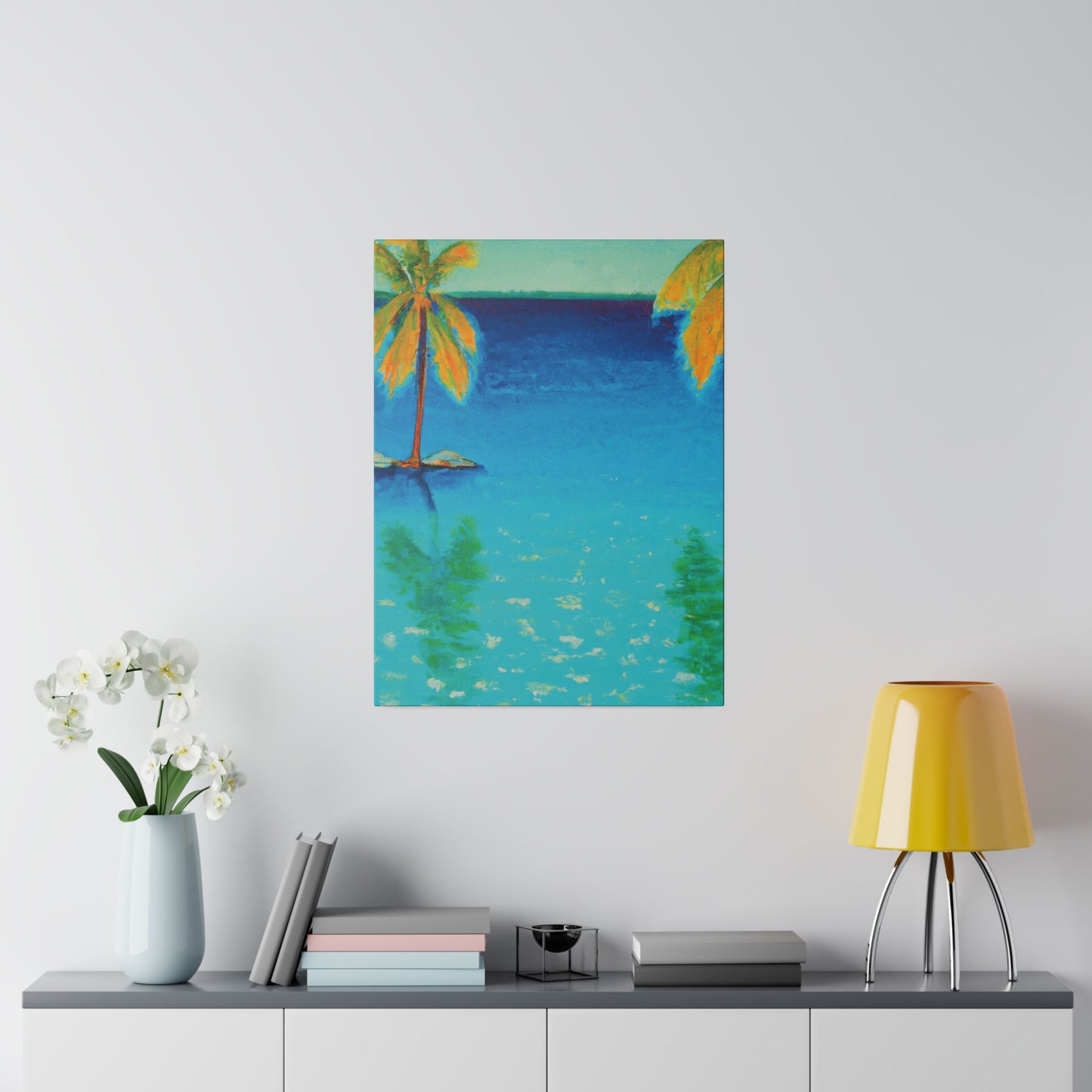 9234A - Bahamas Ocean Painting Print | Bahamas | Ocean | Beach | Poster | Home Decor | Wall Art | Canvas