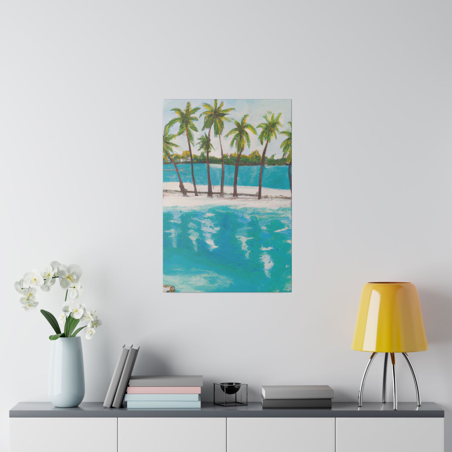 8045G - Bahamas Ocean Painting Print | Bahamas | Ocean | Beach | Poster | Home Decor | Wall Art | Canvas