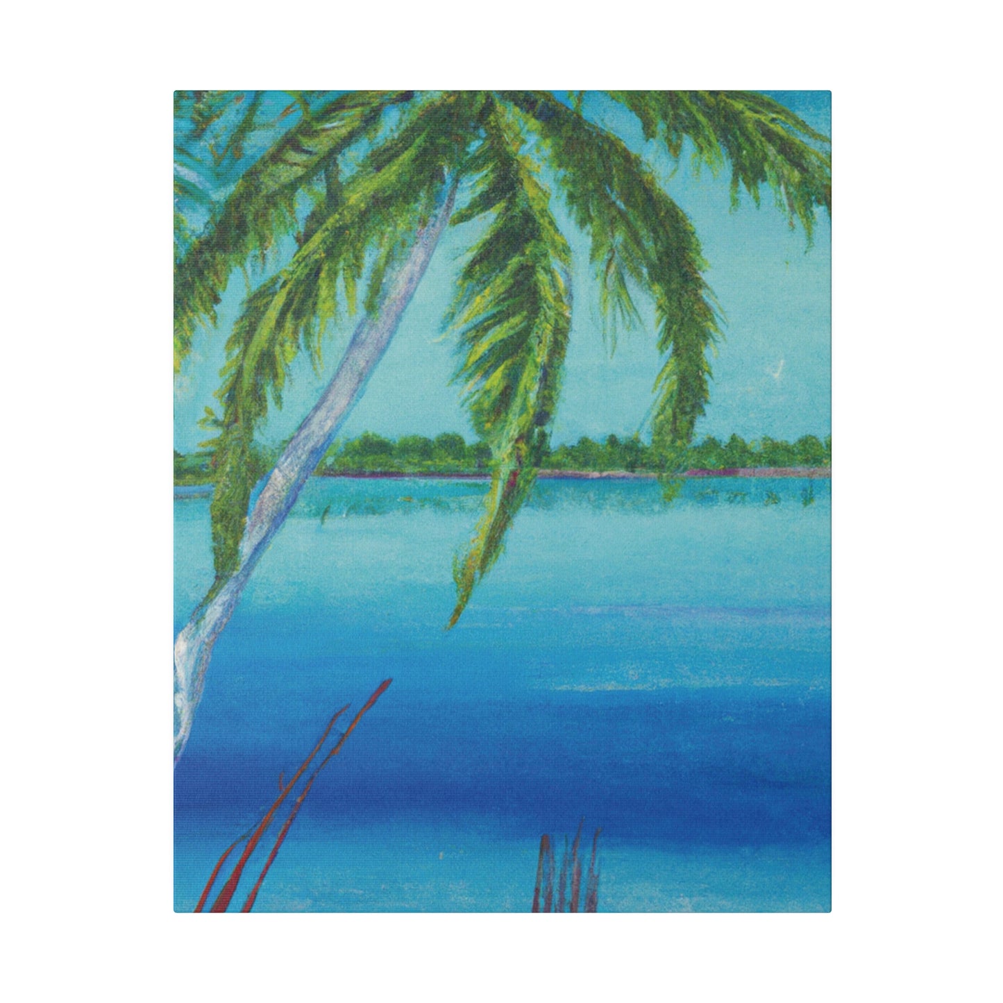 6874M - Bahamas Ocean Painting Print | Bahamas | Ocean | Beach | Poster | Home Decor | Wall Art | Canvas