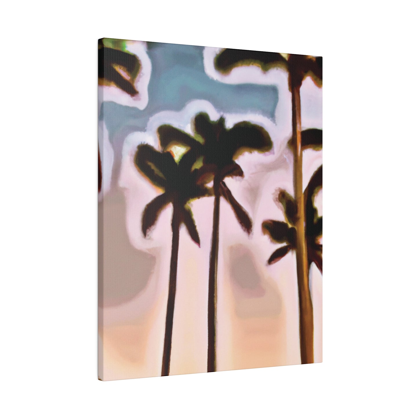 4828Q - Miami Beach Sunset Painting Print | Miami | Beach | Sunset | Poster | Home Decor | Wall Art | Canvas