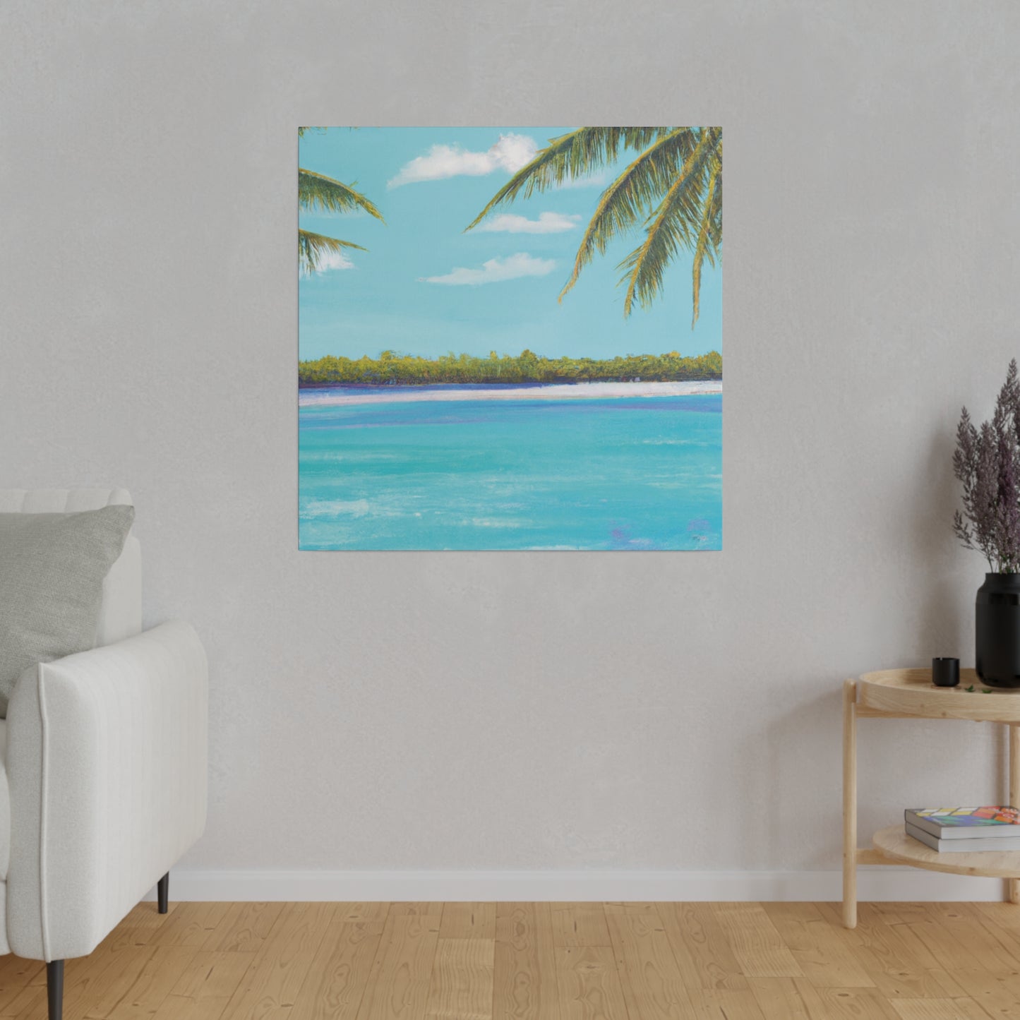 8132D - Bahamas Ocean Painting Print | Bahamas | Ocean | Beach | Poster | Home Decor | Wall Art | Canvas