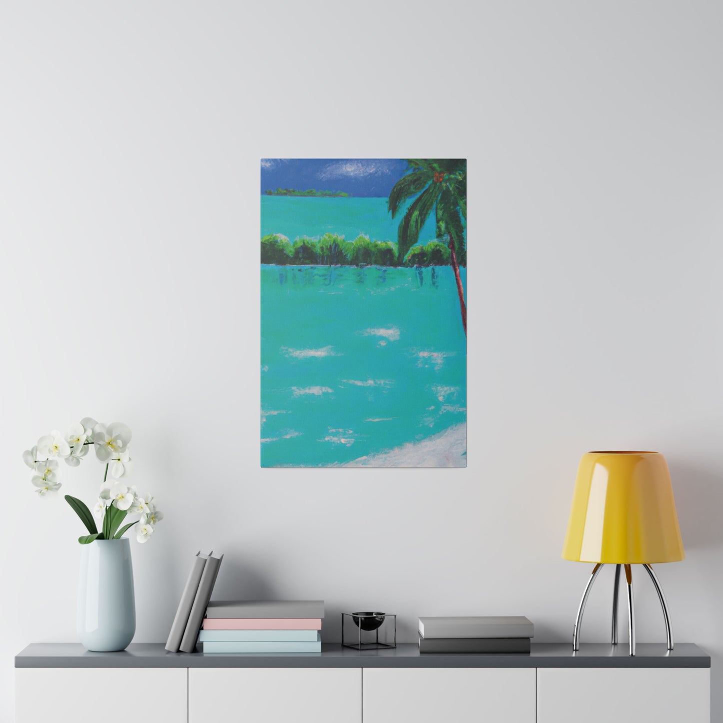 9108Q - Bahamas Ocean Painting Print | Bahamas | Ocean | Beach | Poster | Home Decor | Wall Art | Canvas