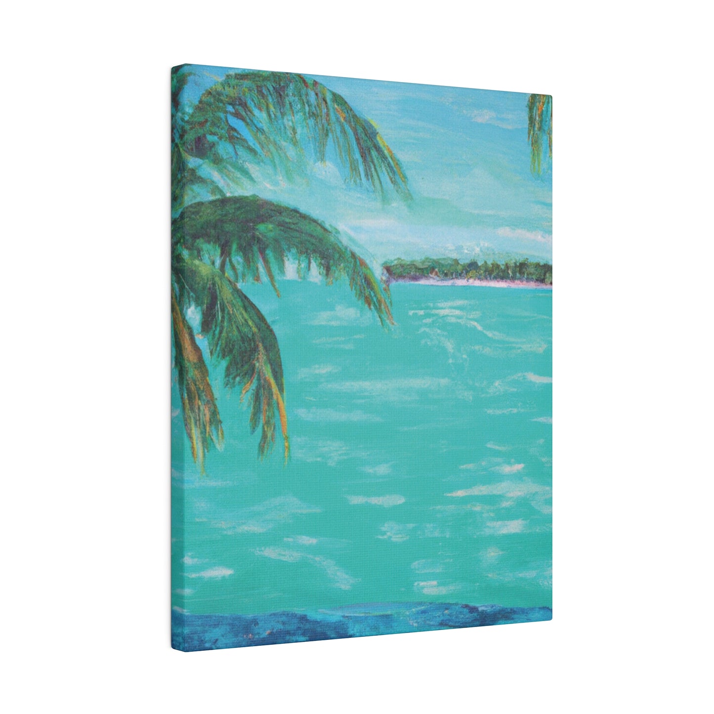 362P - Bahamas Ocean Painting Print | Bahamas | Ocean | Beach | Poster | Home Decor | Wall Art | Canvas