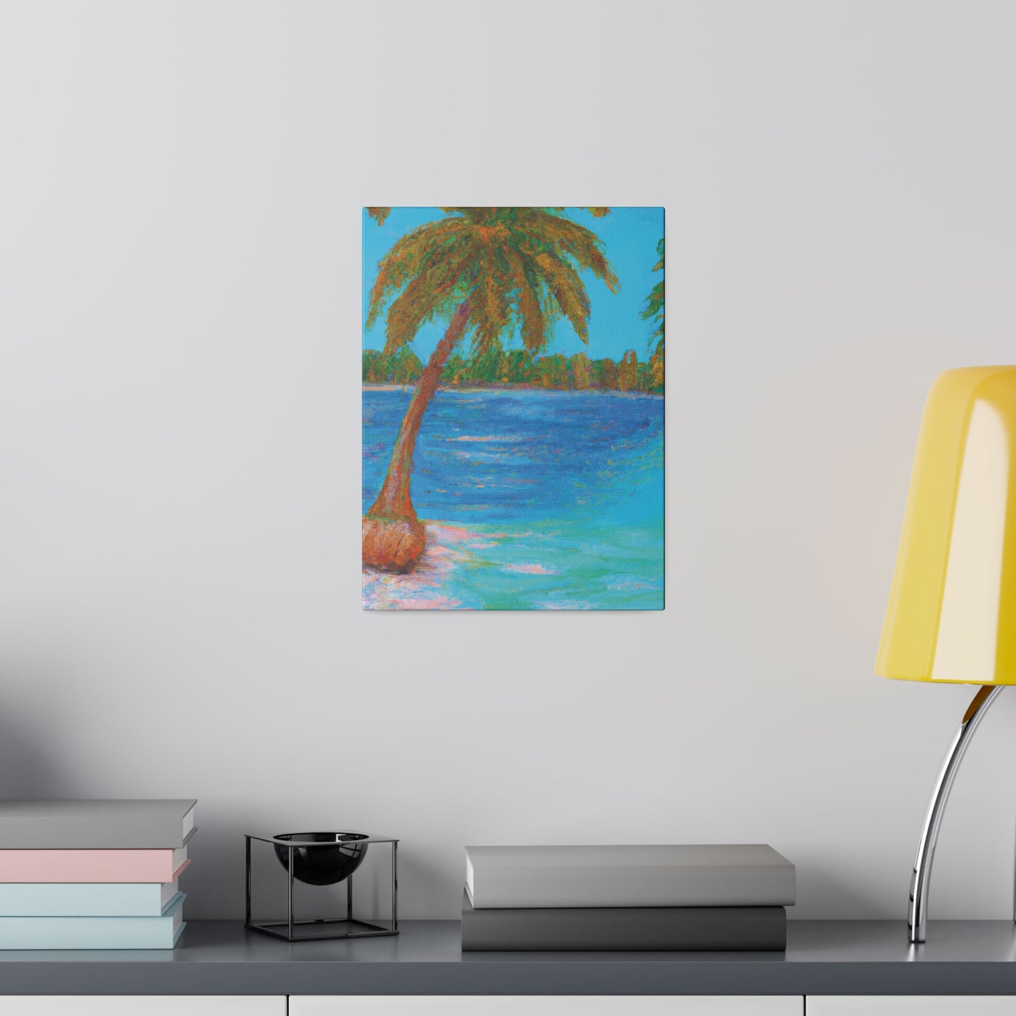 4348S - Bahamas Ocean Painting Print | Bahamas | Ocean | Beach | Poster | Home Decor | Wall Art | Canvas