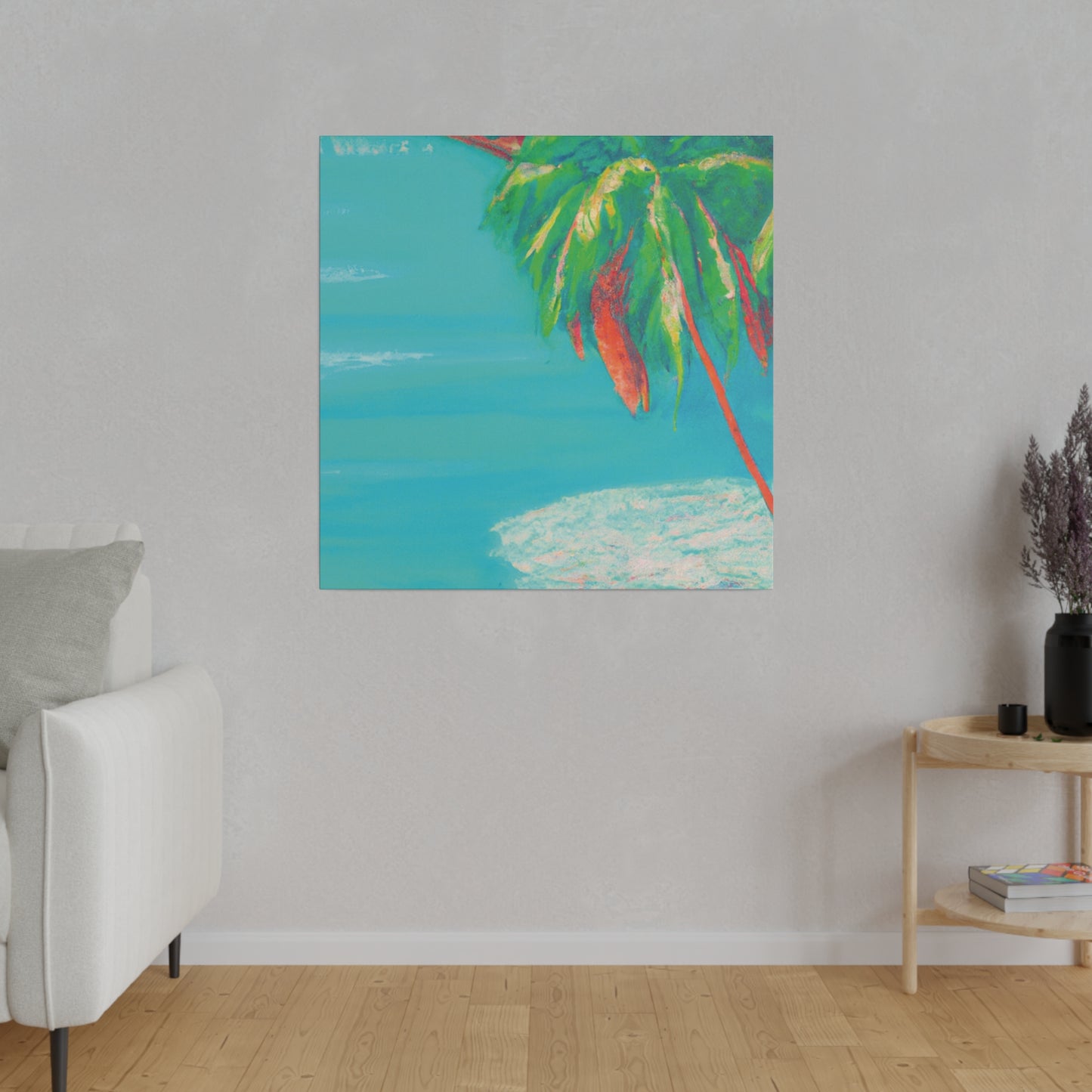 6263D - Bahamas Ocean Painting Print | Bahamas | Ocean | Beach | Poster | Home Decor | Wall Art | Canvas