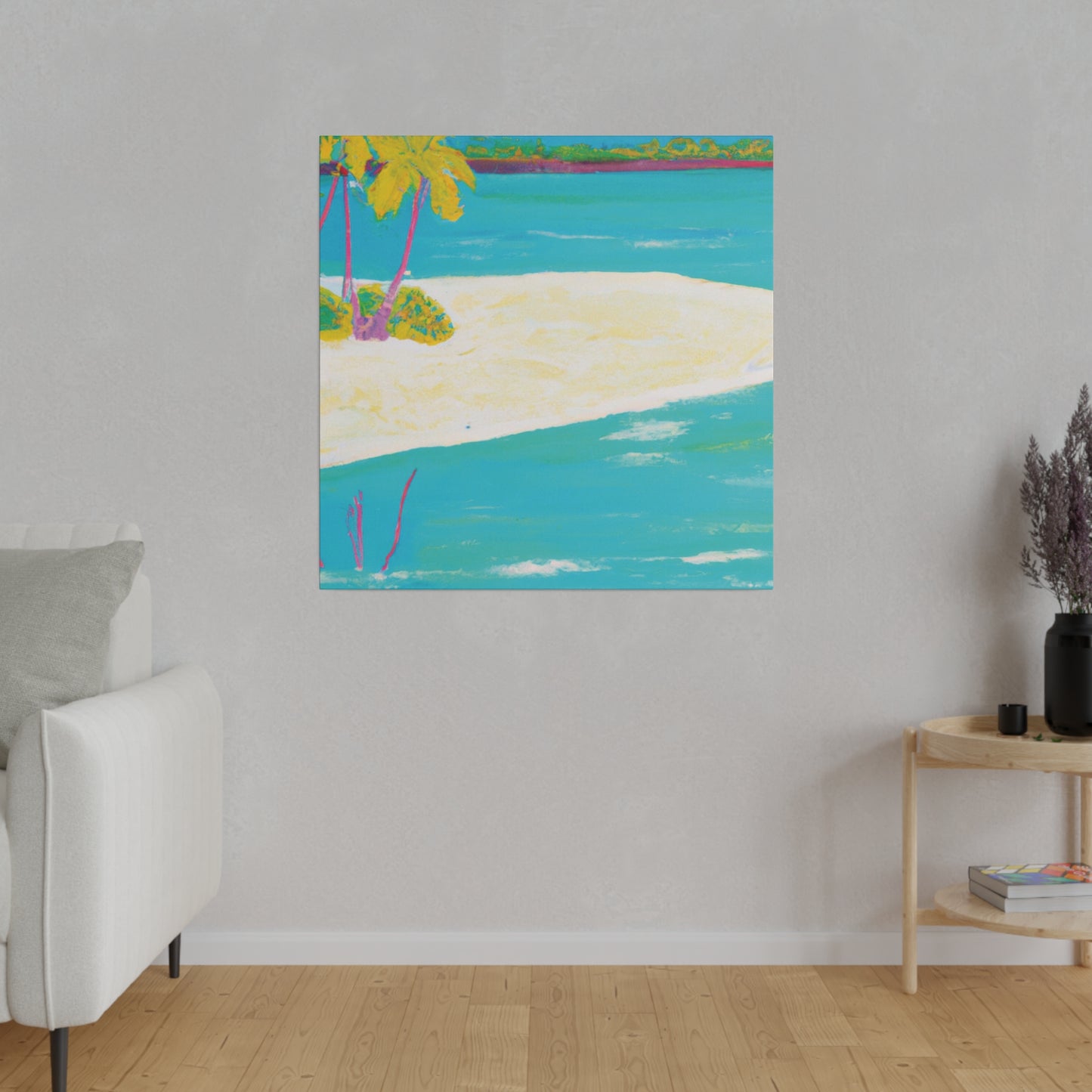 6308B - Bahamas Ocean Painting Print | Bahamas | Ocean | Beach | Poster | Home Decor | Wall Art | Canvas