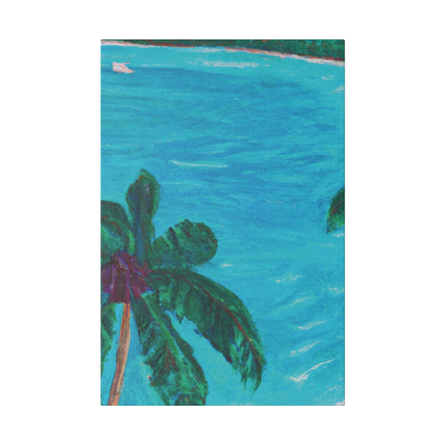 8319W - Bahamas Ocean Painting Print | Bahamas | Ocean | Beach | Poster | Home Decor | Wall Art | Canvas