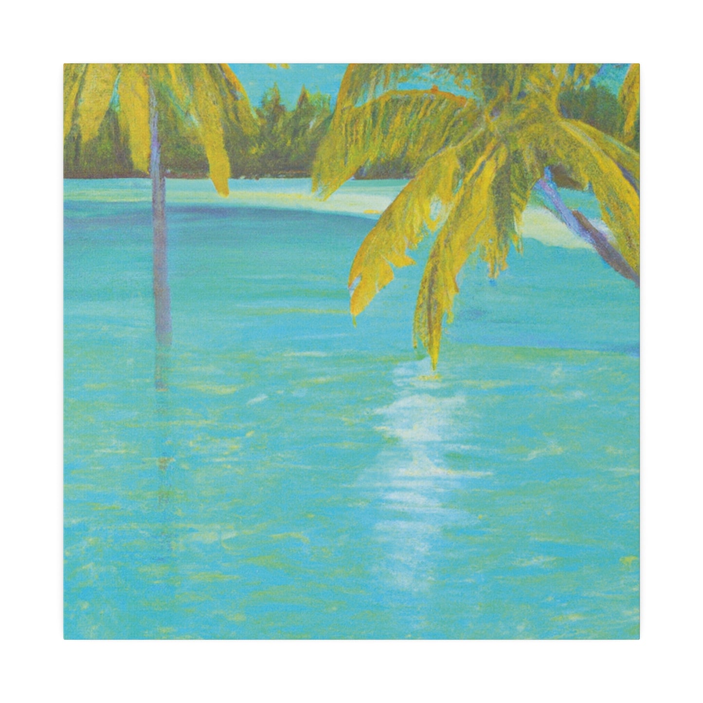 3412M - Bahamas Ocean Painting Print | Bahamas | Ocean | Beach | Poster | Home Decor | Wall Art | Canvas