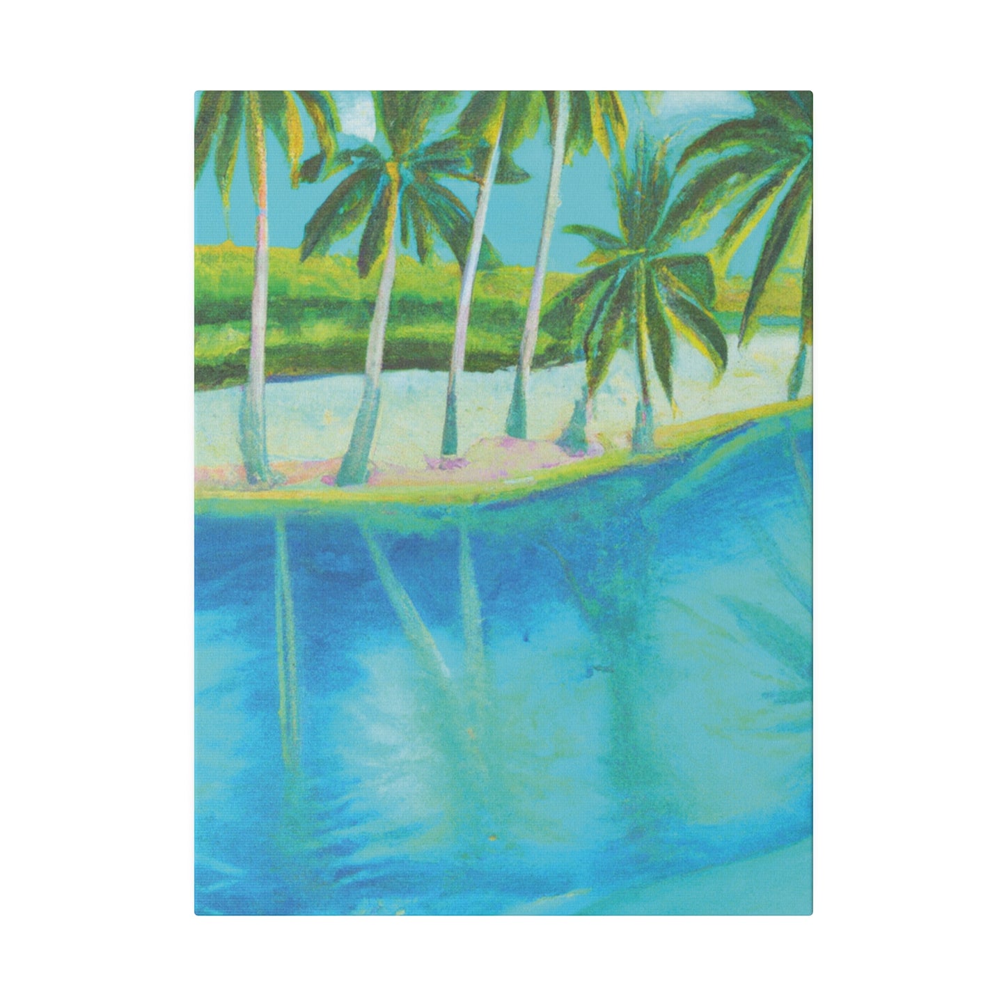 5436R - Bahamas Ocean Painting Print | Bahamas | Ocean | Beach | Poster | Home Decor | Wall Art | Canvas