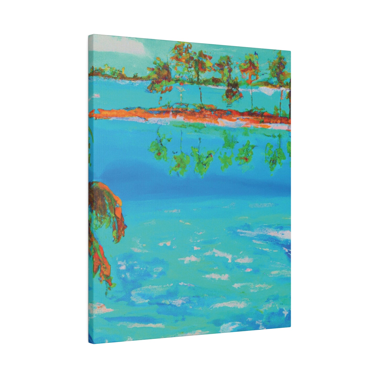 5171E - Bahamas Ocean Painting Print | Bahamas | Ocean | Beach | Poster | Home Decor | Wall Art | Canvas