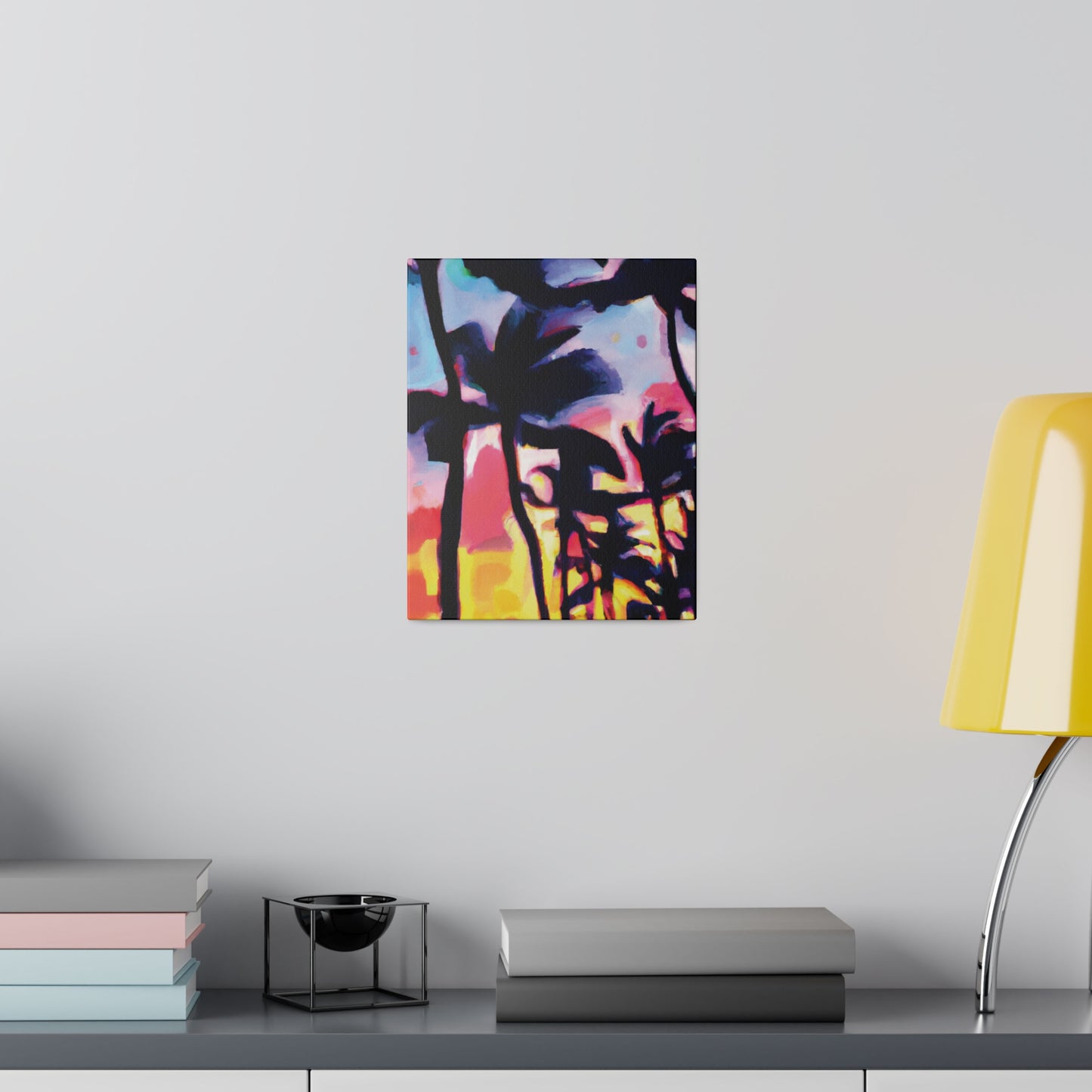 2637V - Miami Beach Sunset Painting Print | Miami | Beach | Sunset | Poster | Home Decor | Wall Art | Canvas