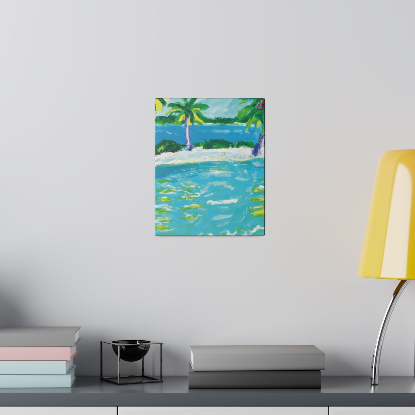 9256K - Bahamas Ocean Painting Print | Bahamas | Ocean | Beach | Poster | Home Decor | Wall Art | Canvas