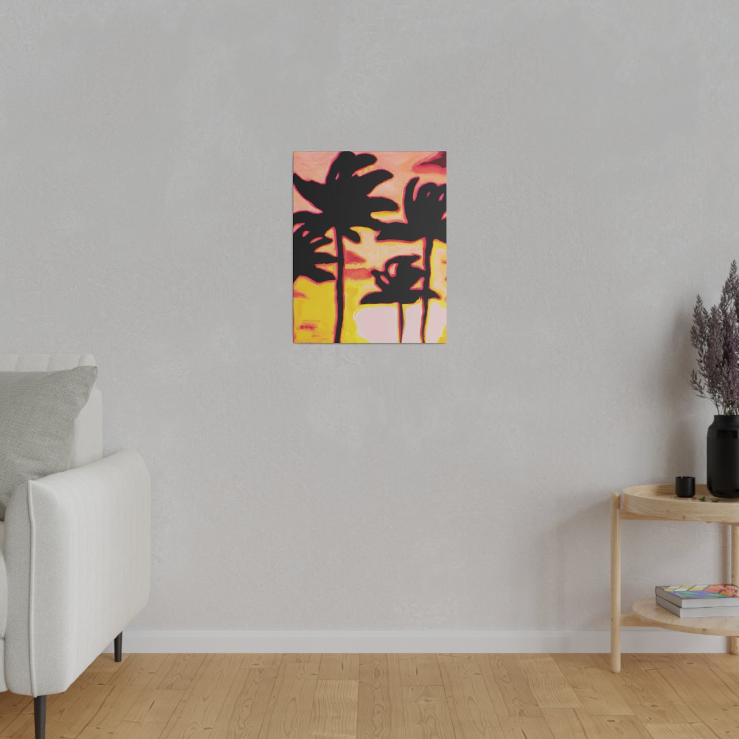 9329P - Miami Beach Sunset Painting Print | Miami | Beach | Sunset | Poster | Home Decor | Wall Art | Canvas