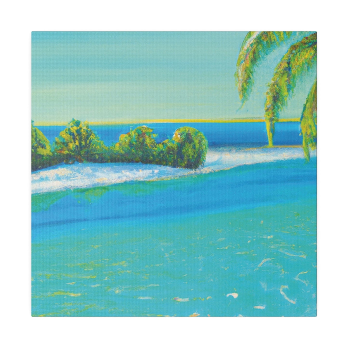 5234Y - Bahamas Ocean Painting Print | Bahamas | Ocean | Beach | Poster | Home Decor | Wall Art | Canvas