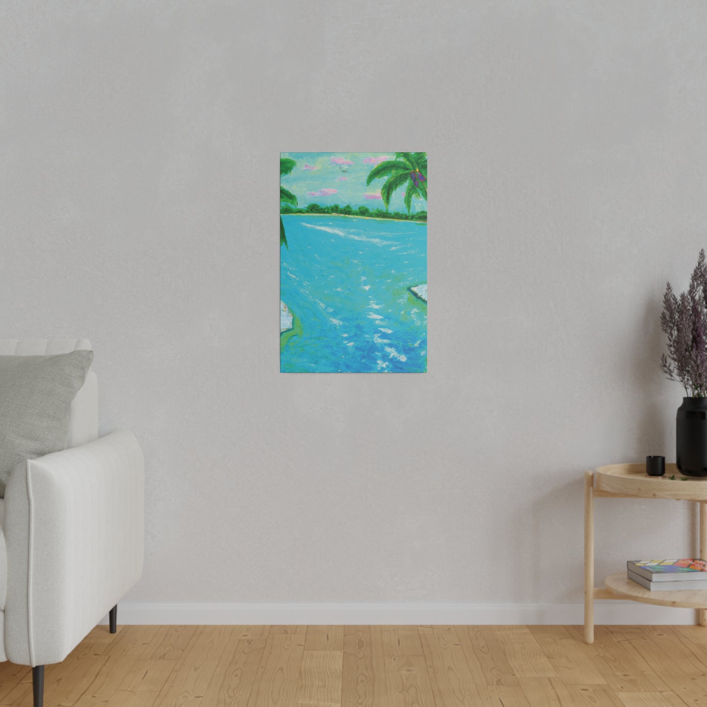 6527F - Bahamas Ocean Painting Print | Bahamas | Ocean | Beach | Poster | Home Decor | Wall Art | Canvas