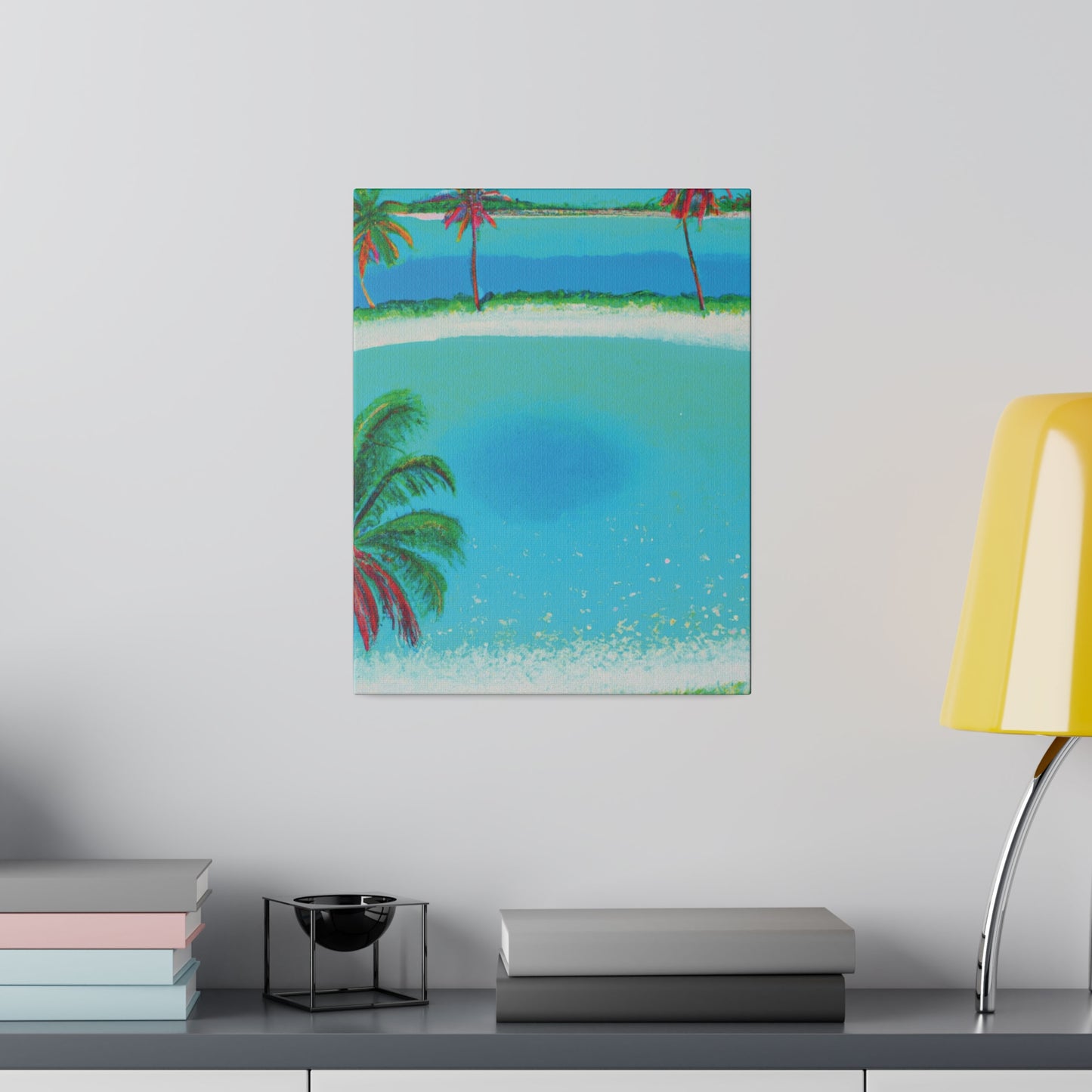 2198G - Bahamas Ocean Painting Print | Bahamas | Ocean | Beach | Poster | Home Decor | Wall Art | Canvas