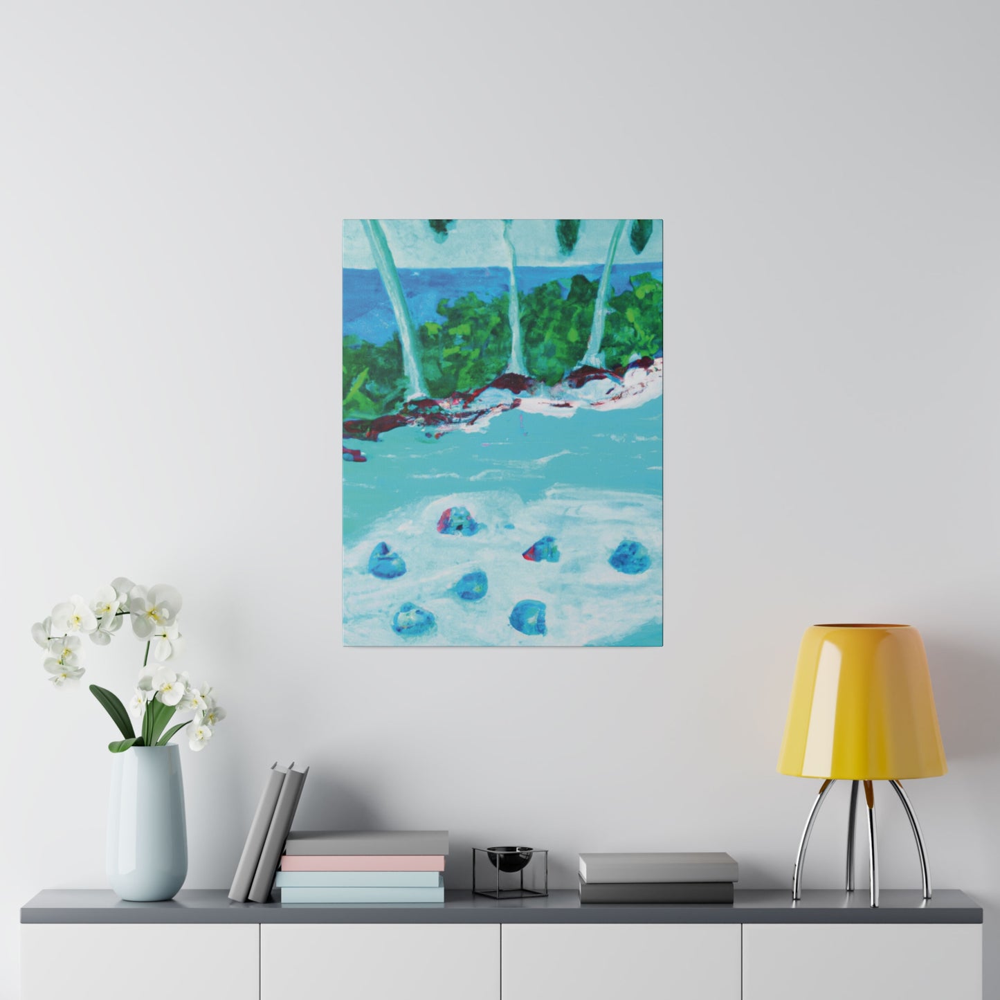 6791E - Bahamas Ocean Painting Print | Bahamas | Ocean | Beach | Poster | Home Decor | Wall Art | Canvas