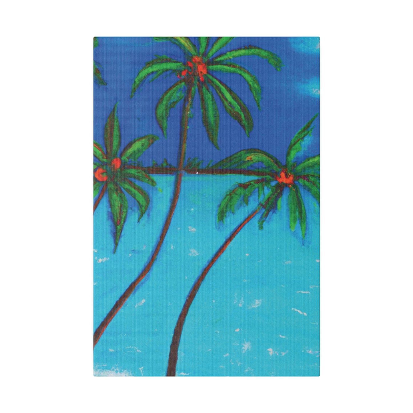 9305W - Bahamas Ocean Painting Print | Bahamas | Ocean | Beach | Poster | Home Decor | Wall Art | Canvas