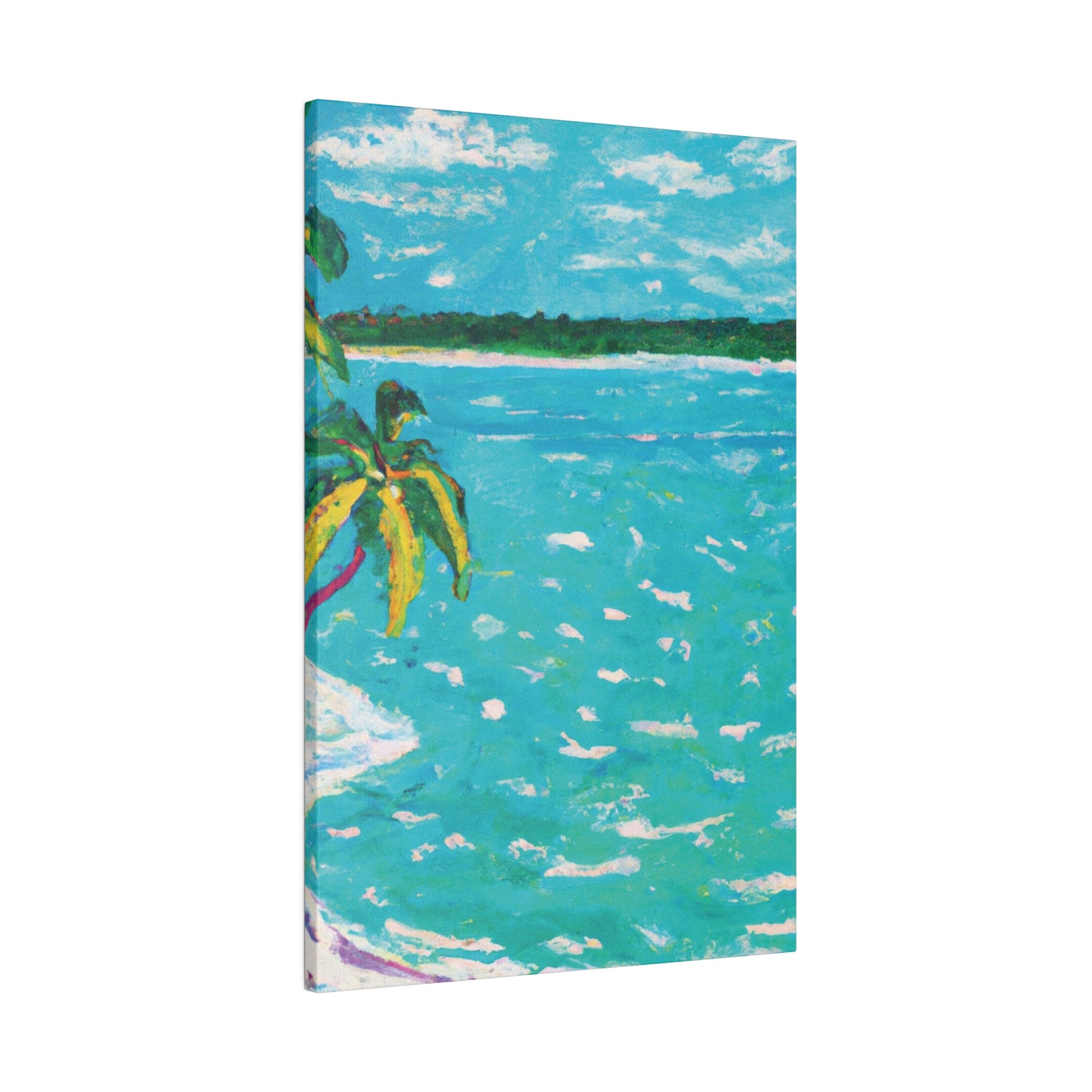 8278H - Bahamas Ocean Painting Print | Bahamas | Ocean | Beach | Poster | Home Decor | Wall Art | Canvas