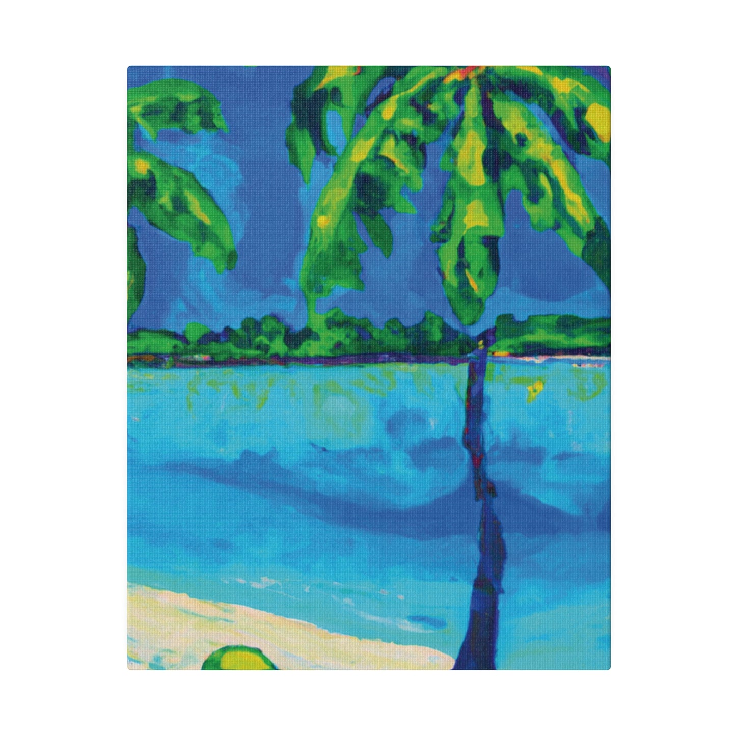 7381V - Bahamas Ocean Painting Print | Bahamas | Ocean | Beach | Poster | Home Decor | Wall Art | Canvas