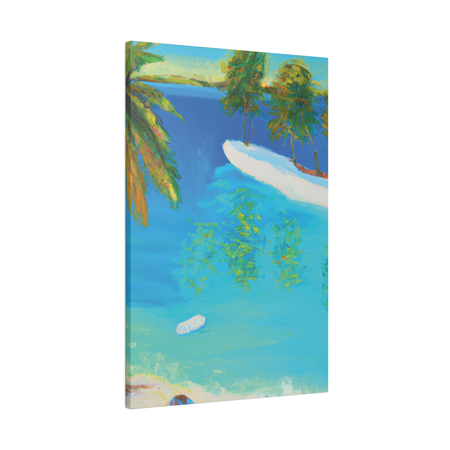 5382V - Bahamas Ocean Painting Print | Bahamas | Ocean | Beach | Poster | Home Decor | Wall Art | Canvas