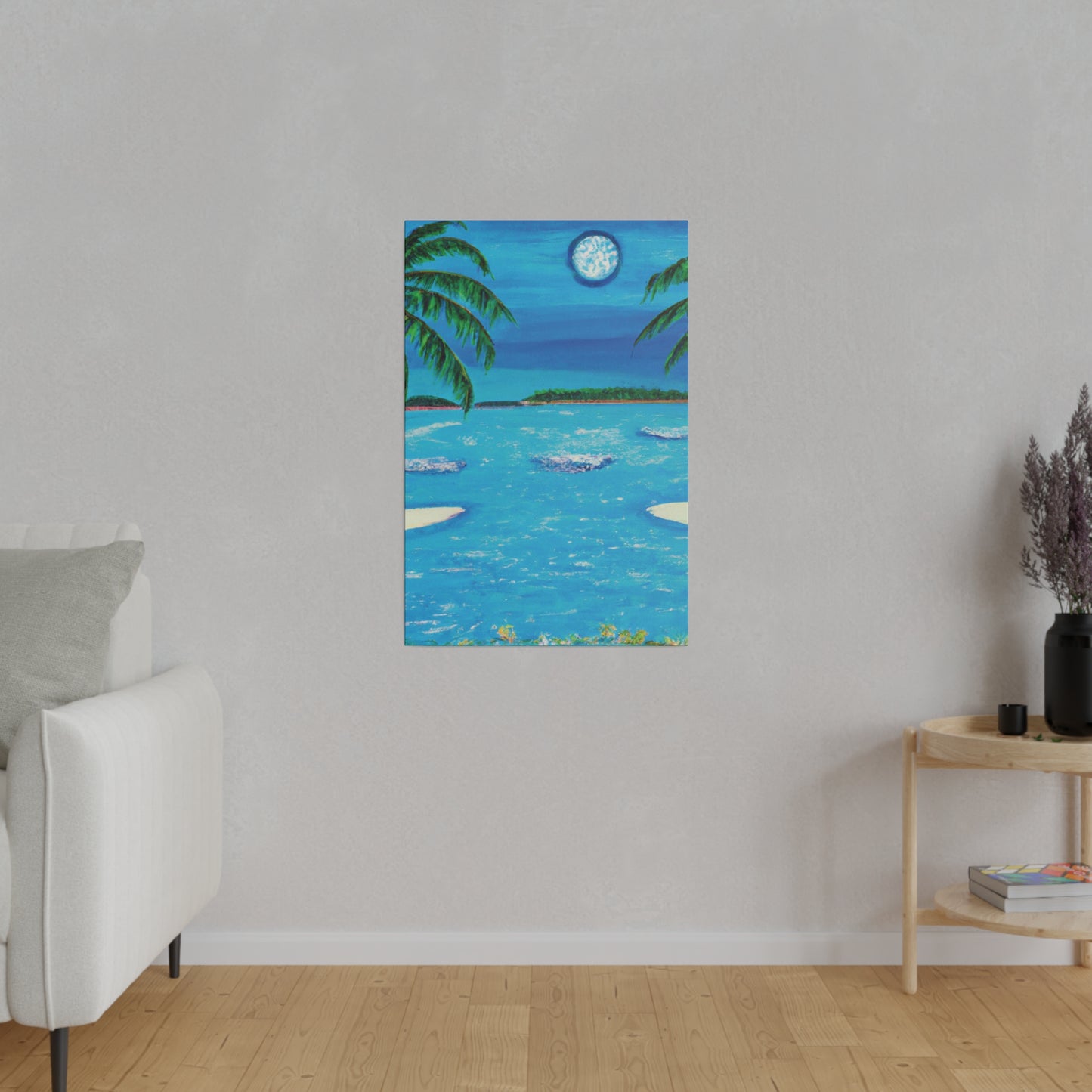 7239Z - Bahamas Ocean Painting Print | Bahamas | Ocean | Beach | Poster | Home Decor | Wall Art | Canvas