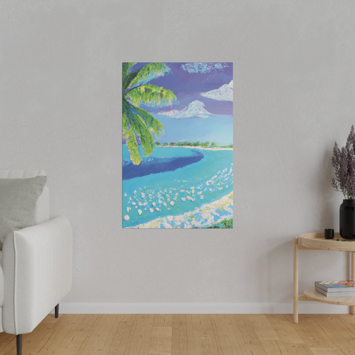 9792F - Bahamas Ocean Painting Print | Bahamas | Ocean | Beach | Poster | Home Decor | Wall Art | Canvas