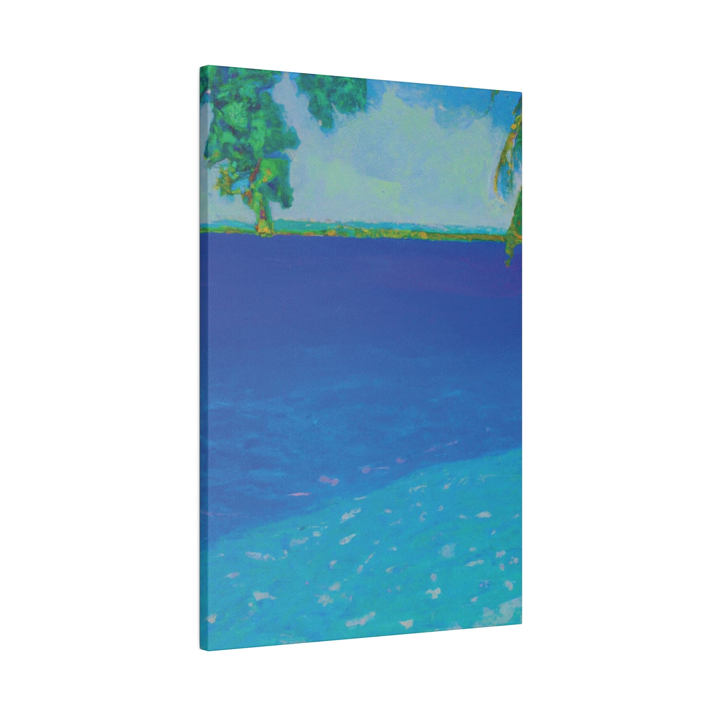 1582T - Bahamas Ocean Painting Print | Bahamas | Ocean | Beach | Poster | Home Decor | Wall Art | Canvas