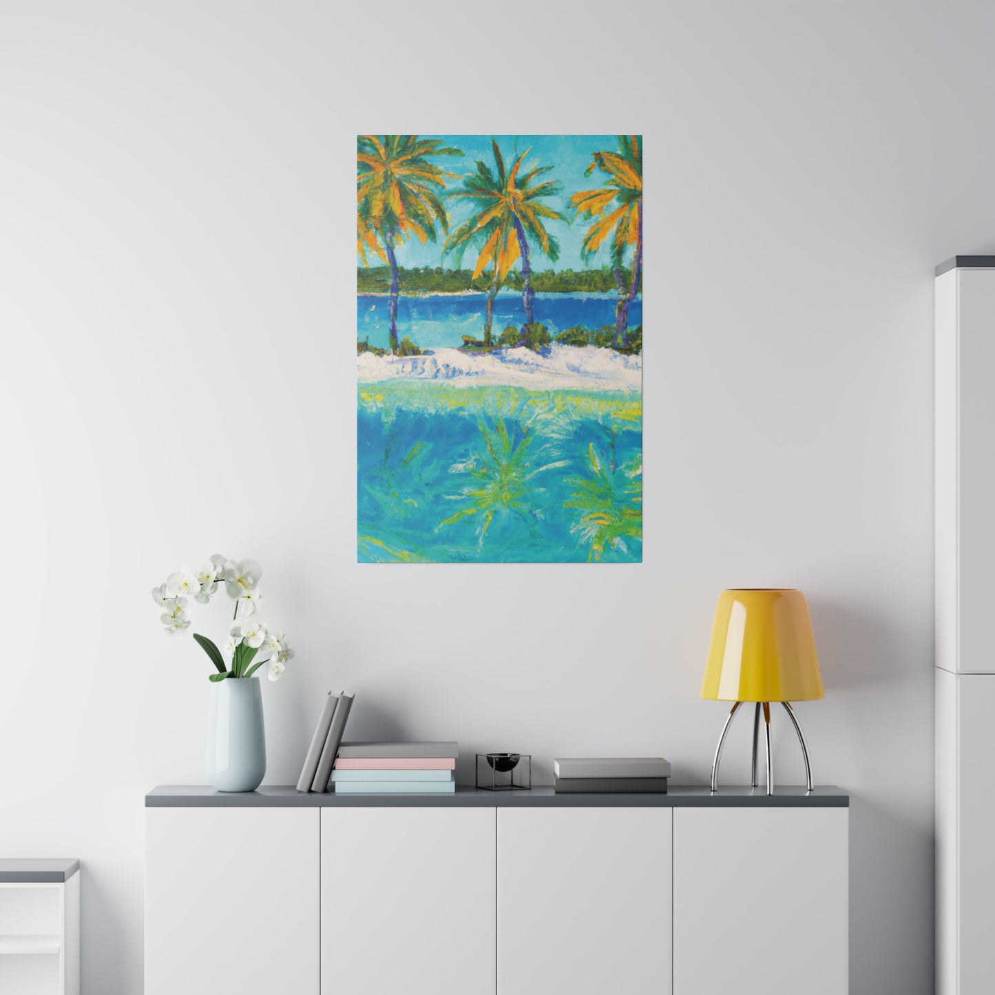 2367X - Bahamas Ocean Painting Print | Bahamas | Ocean | Beach | Poster | Home Decor | Wall Art | Canvas