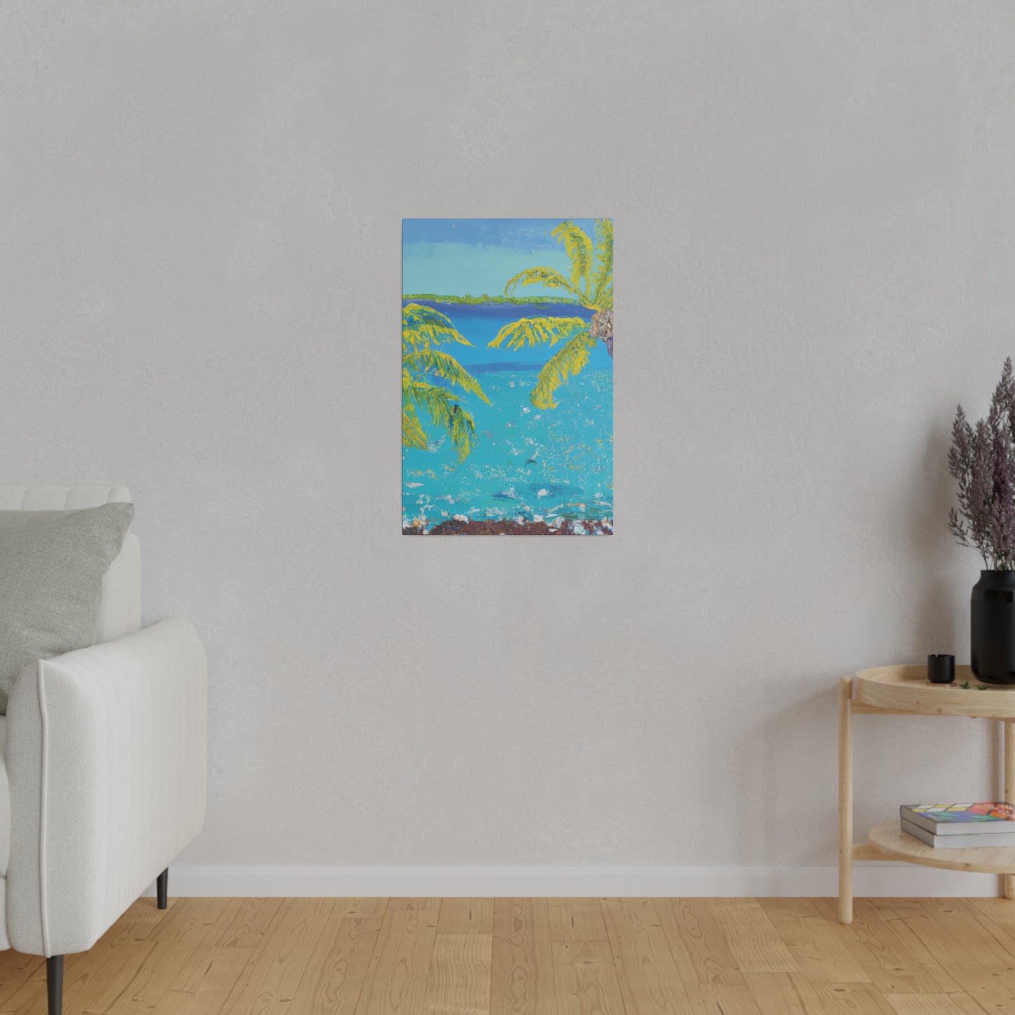 9282F - Bahamas Ocean Painting Print | Bahamas | Ocean | Beach | Poster | Home Decor | Wall Art | Canvas