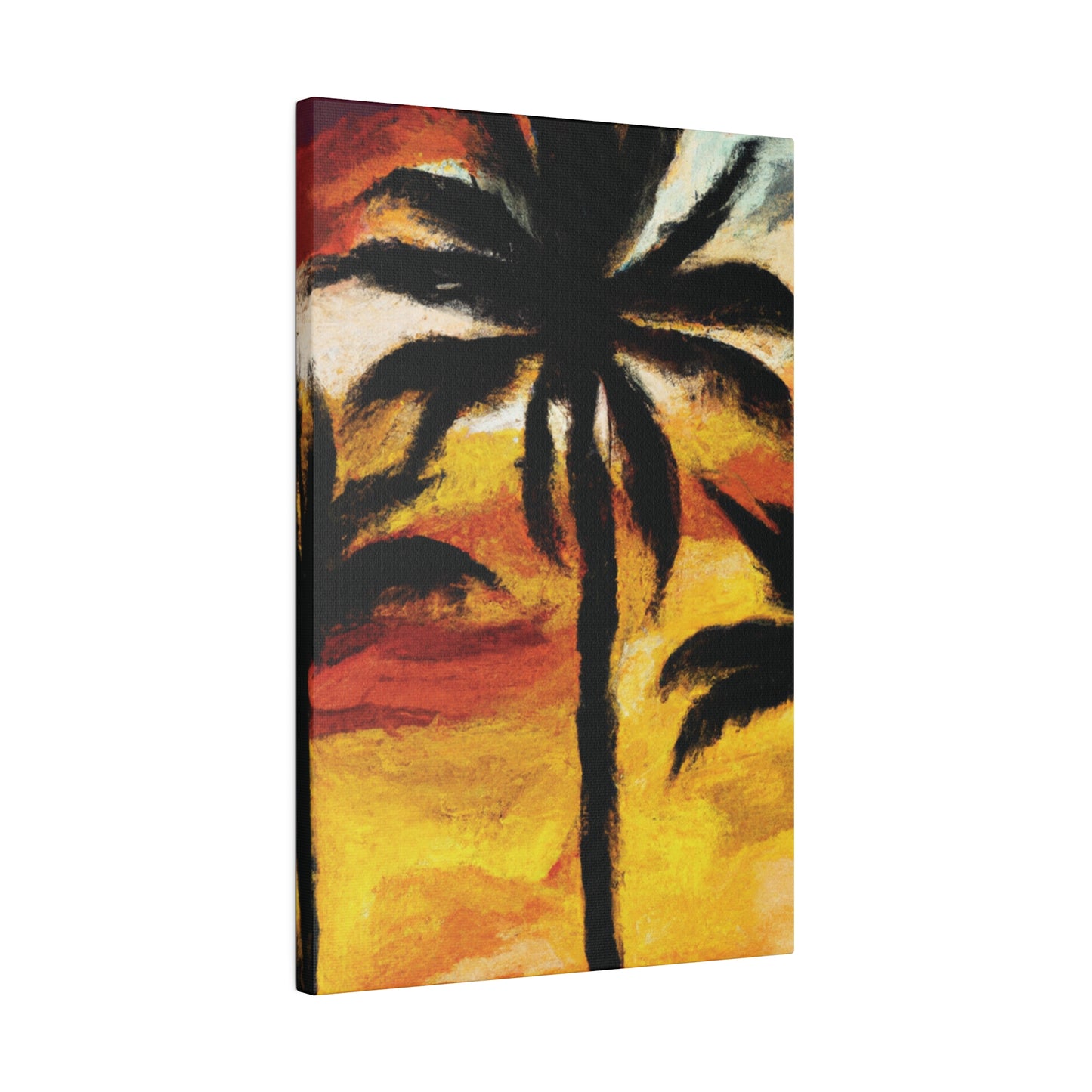 3122C - Miami Beach Sunset Painting Print | Miami | Beach | Sunset | Poster | Home Decor | Wall Art | Canvas