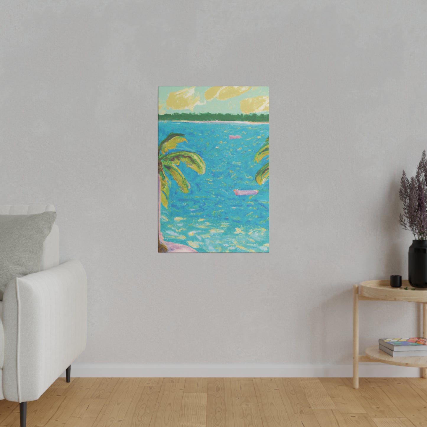 9482 Z - Bahamas Ocean Painting Print | Bahamas | Ocean | Beach | Poster | Home Decor | Wall Art | Canvas