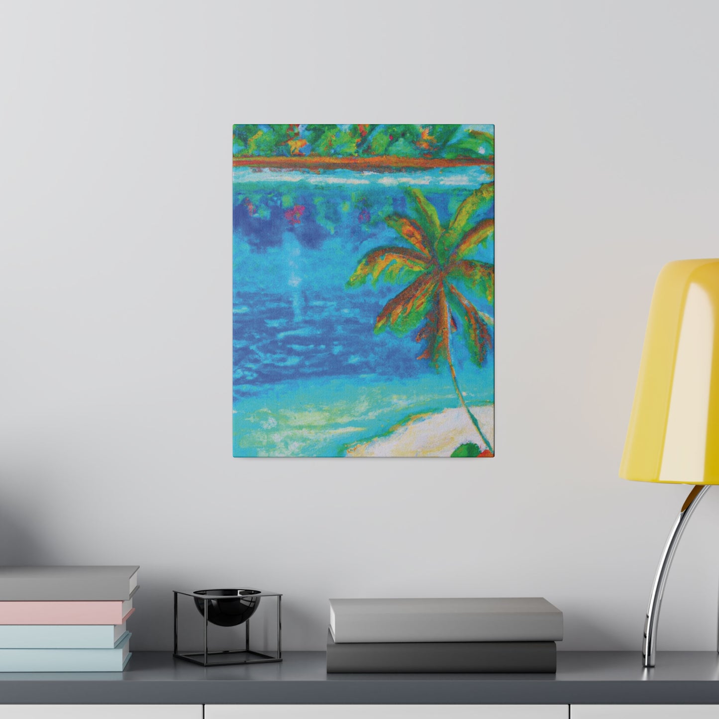 8252T - Bahamas Ocean Painting Print | Bahamas | Ocean | Beach | Poster | Home Decor | Wall Art | Canvas