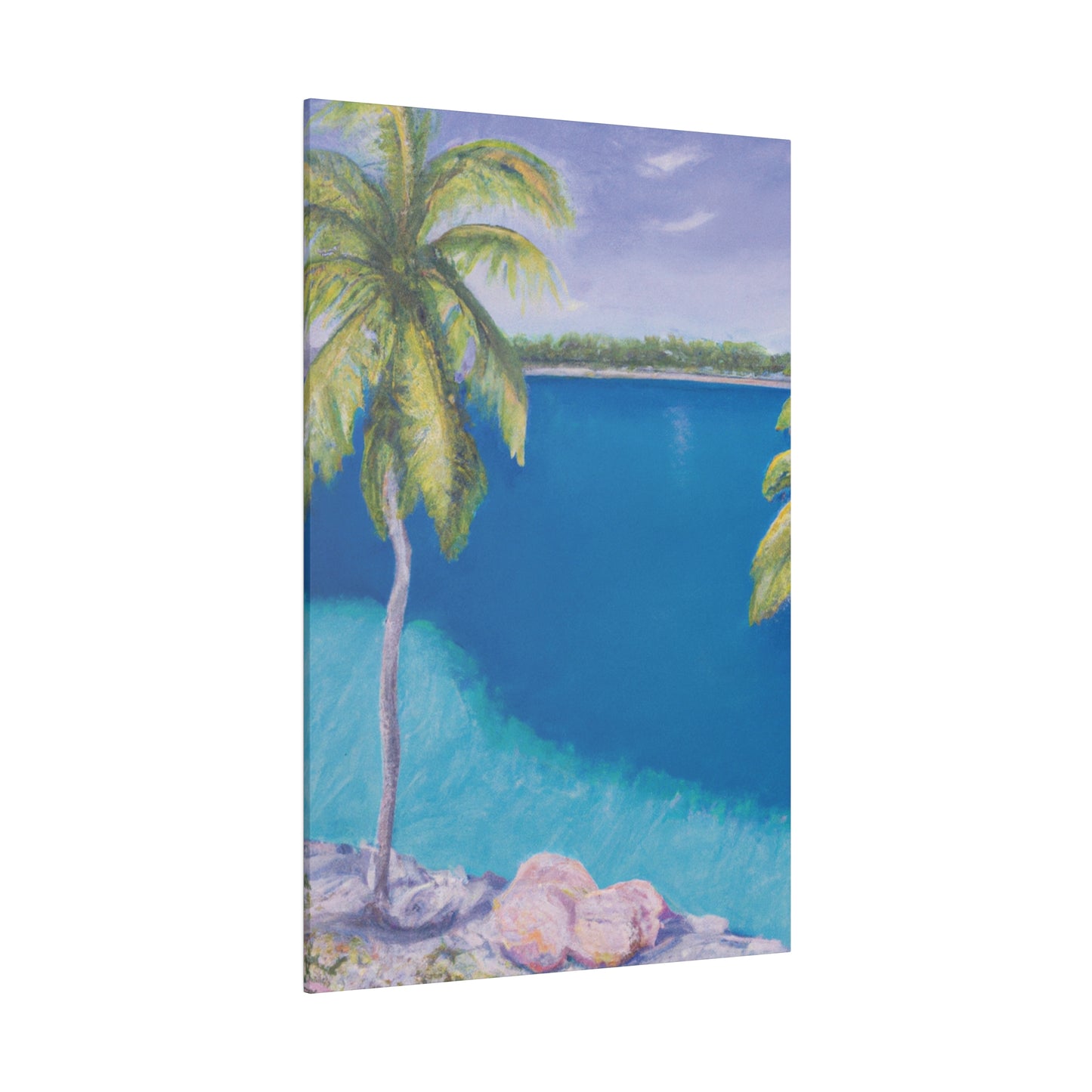 8739X - Bahamas Ocean Painting Print | Bahamas | Ocean | Beach | Poster | Home Decor | Wall Art | Canvas