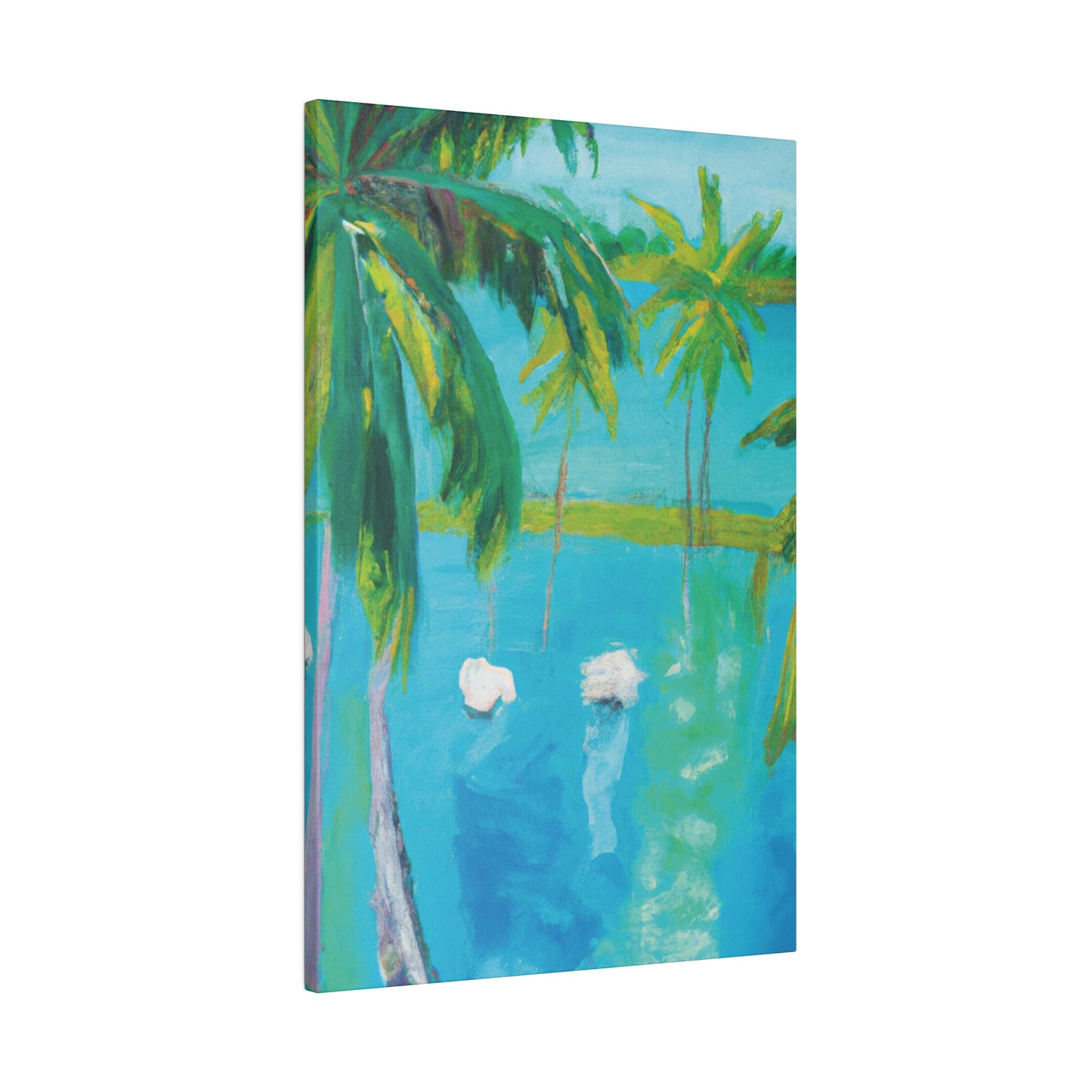 5643X - Bahamas Ocean Painting Print | Bahamas | Ocean | Beach | Poster | Home Decor | Wall Art | Canvas