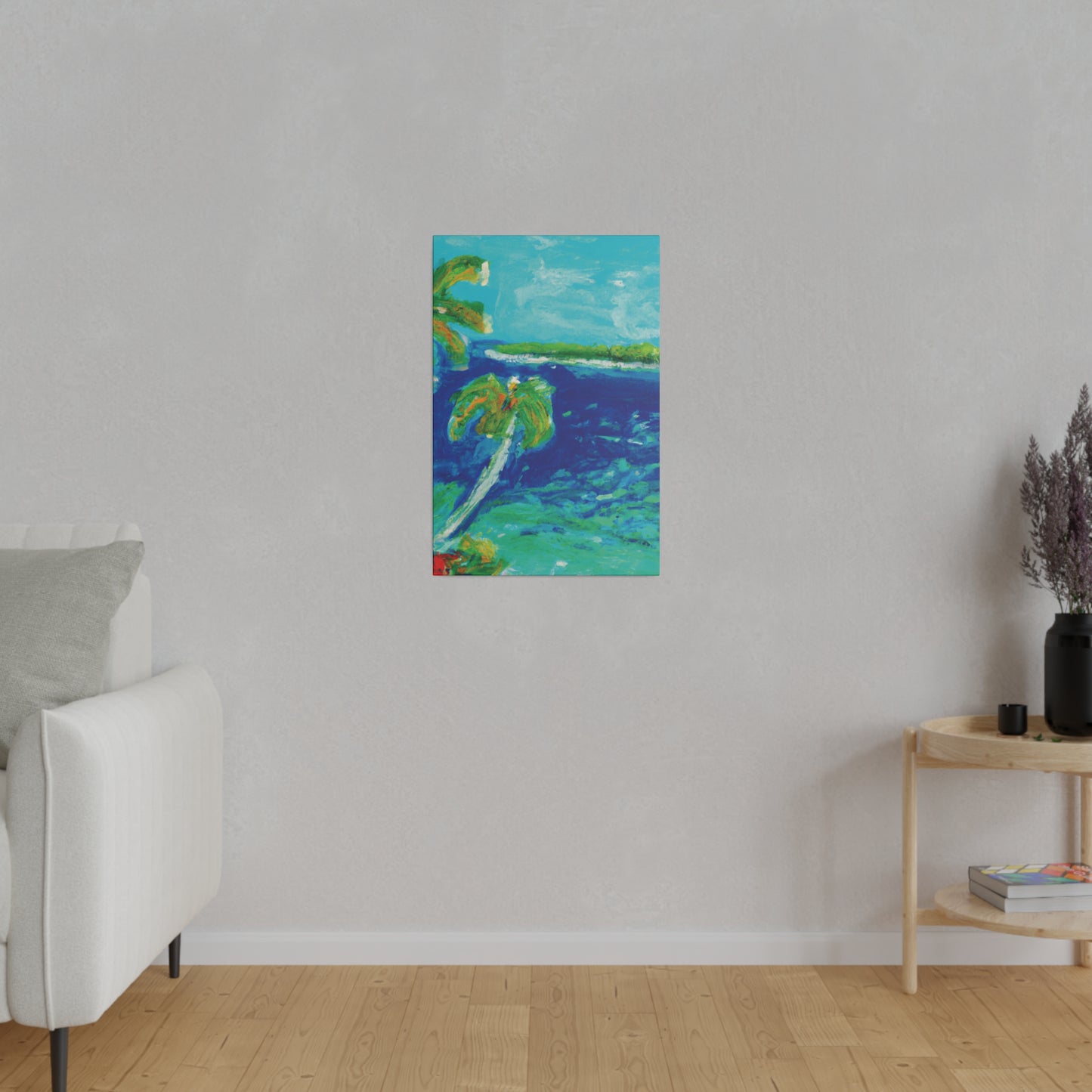 4657V - Bahamas Ocean Painting Print | Bahamas | Ocean | Beach | Poster | Home Decor | Wall Art | Canvas