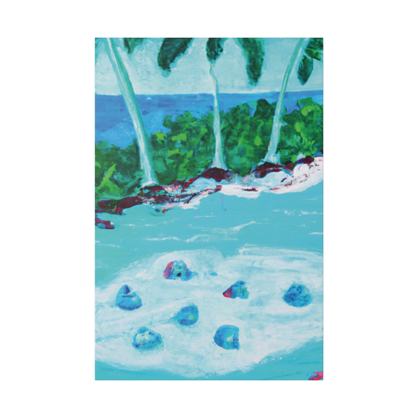 6791E - Bahamas Ocean Painting Print | Bahamas | Ocean | Beach | Poster | Home Decor | Wall Art | Canvas