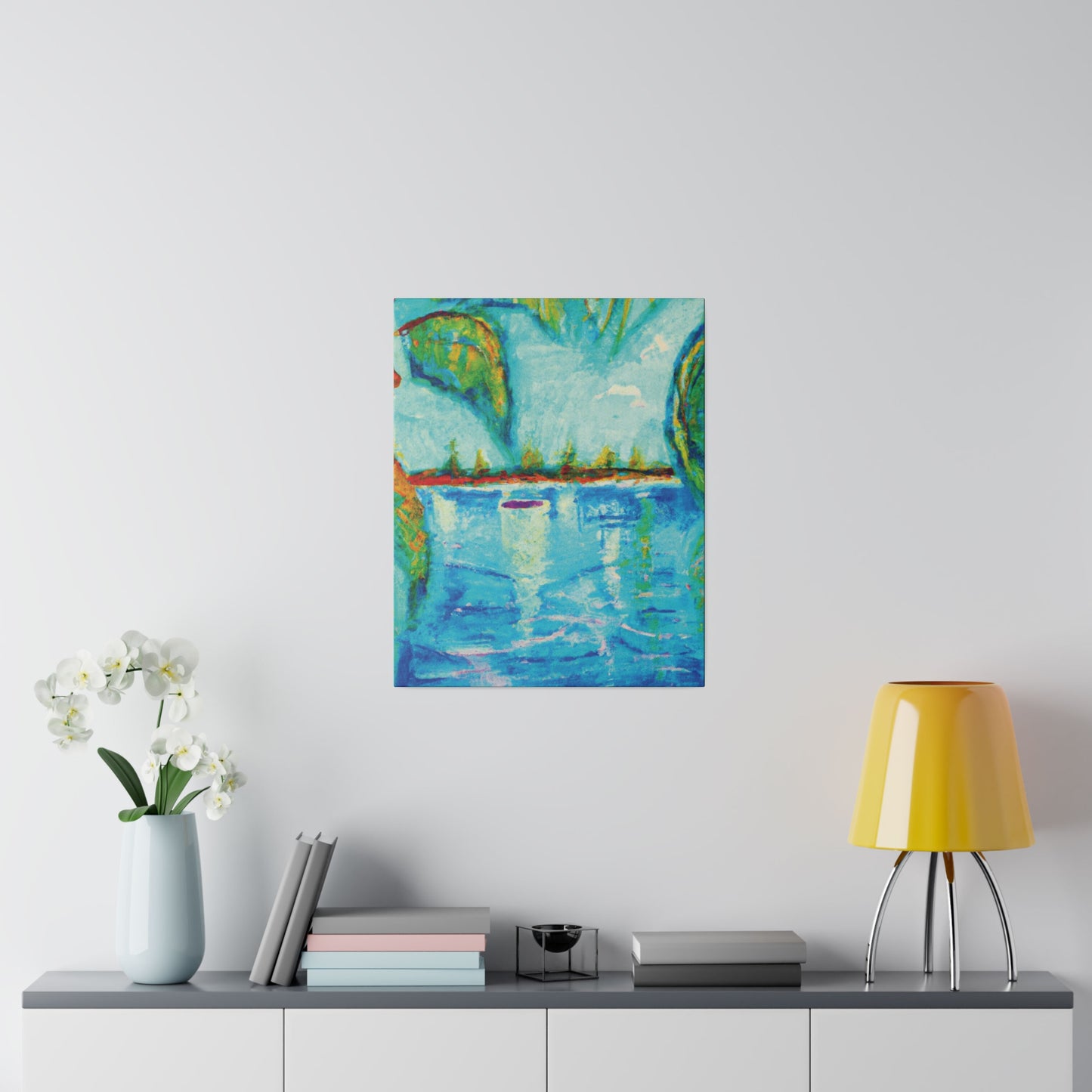 2064E - Bahamas Ocean Painting Print | Bahamas | Ocean | Beach | Poster | Home Decor | Wall Art | Canvas