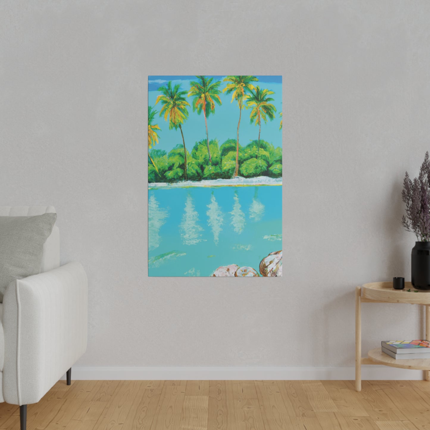 7552U - Bahamas Ocean Painting Print | Bahamas | Ocean | Beach | Poster | Home Decor | Wall Art | Canvas