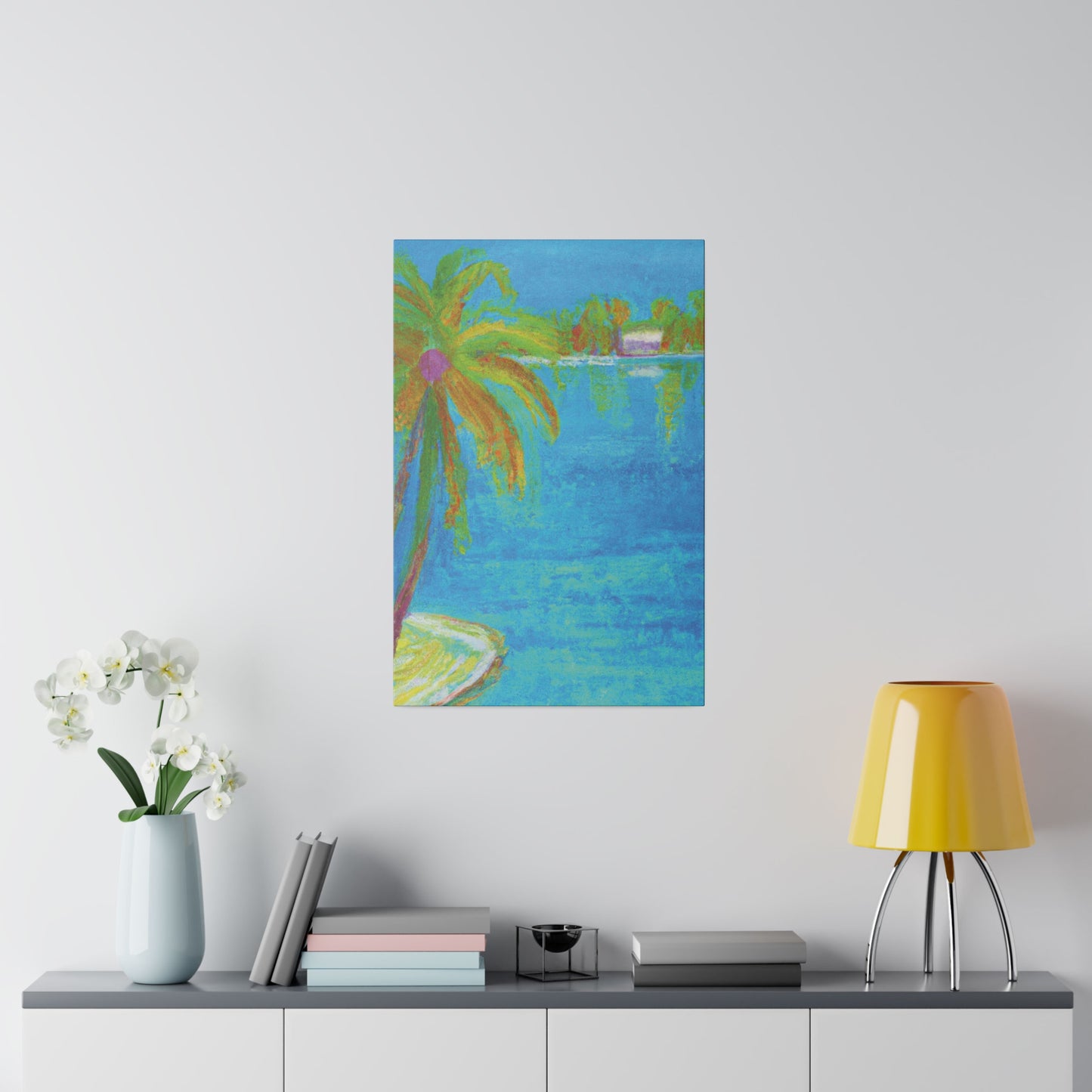 7245E - Bahamas Ocean Painting Print | Bahamas | Ocean | Beach | Poster | Home Decor | Wall Art | Canvas