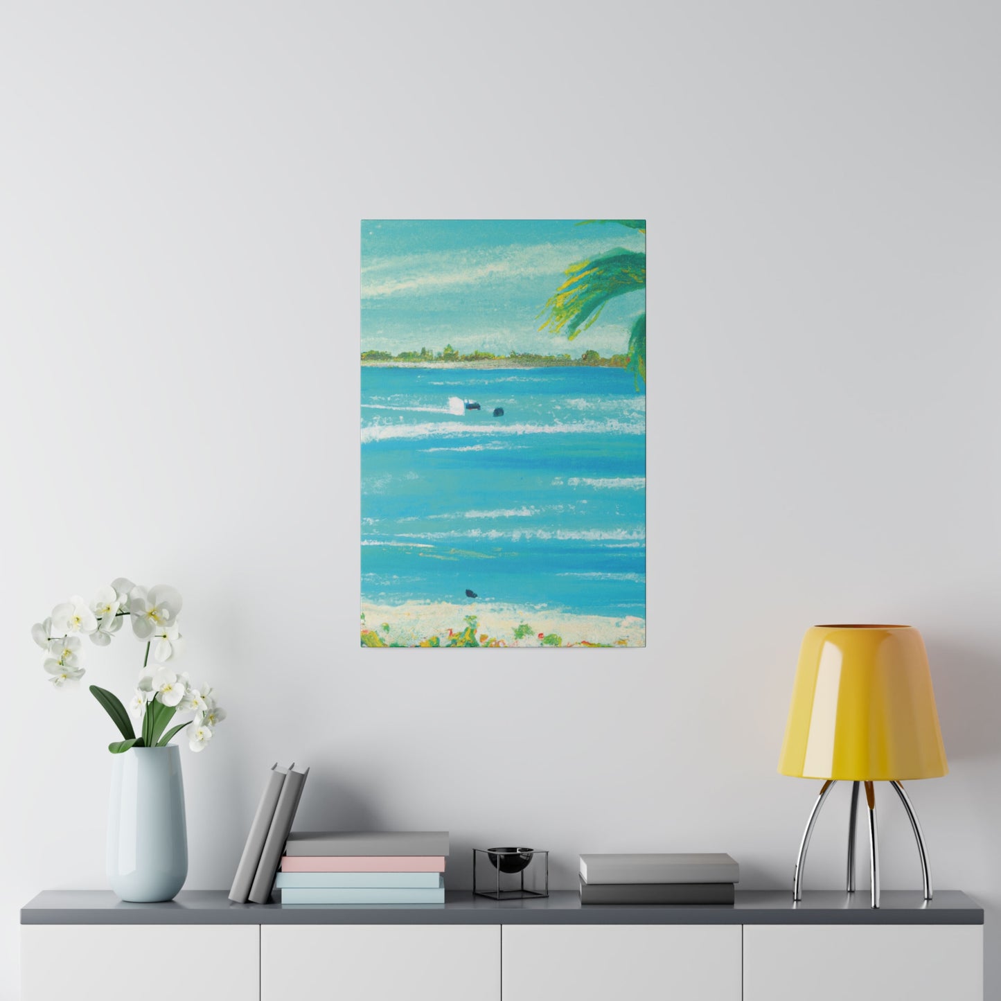 4282E - Bahamas Ocean Painting Print | Bahamas | Ocean | Beach | Poster | Home Decor | Wall Art | Canvas