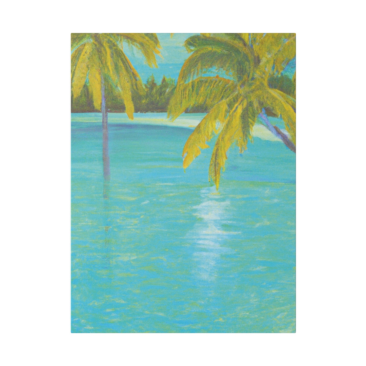 3412M - Bahamas Ocean Painting Print | Bahamas | Ocean | Beach | Poster | Home Decor | Wall Art | Canvas