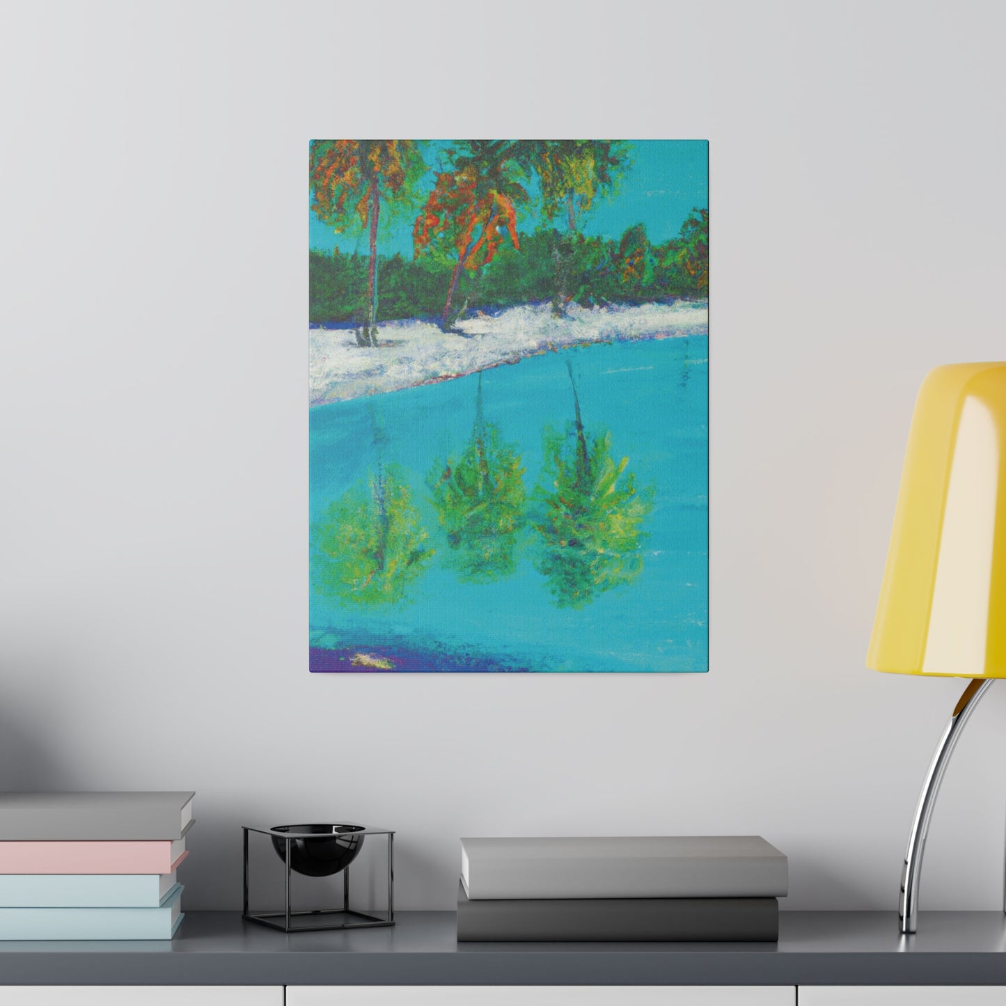 8297H - Bahamas Ocean Painting Print | Bahamas | Ocean | Beach | Poster | Home Decor | Wall Art | Canvas